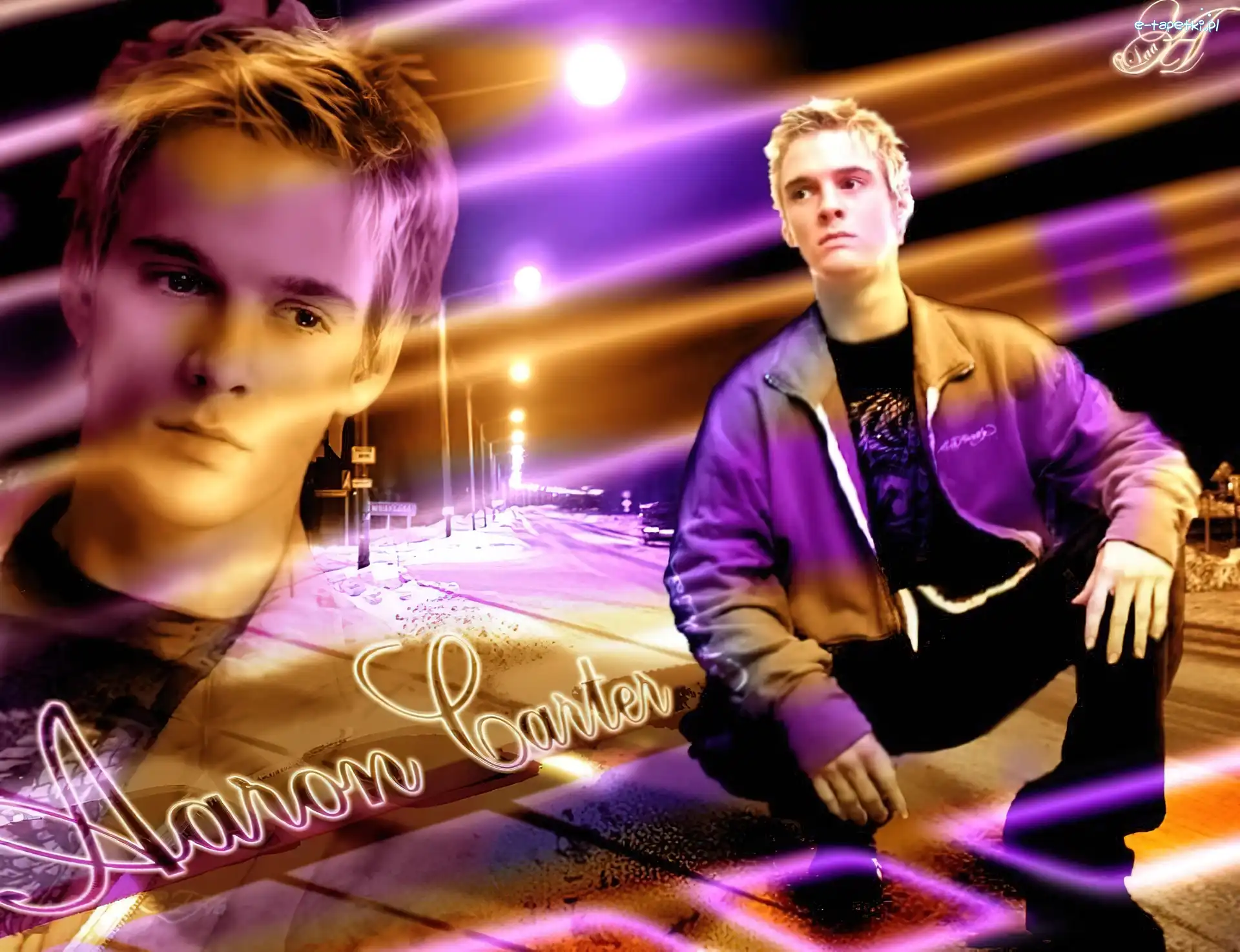 Aaron Carter, Czarne, Kurtka, Ulica, Spodnie