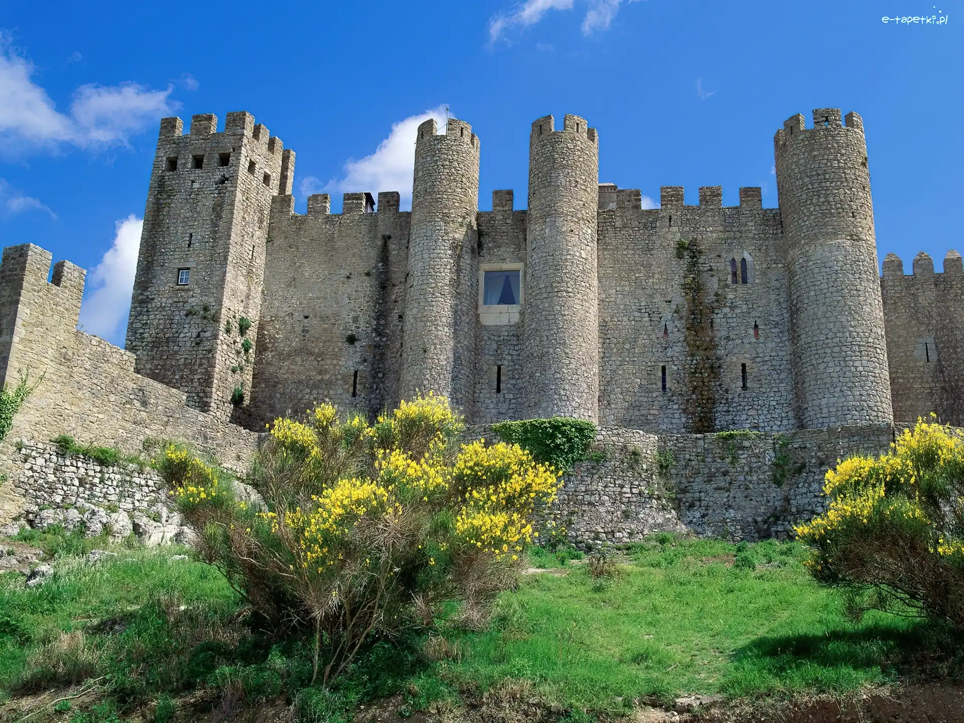 Zamek, Obidos, Portugalia