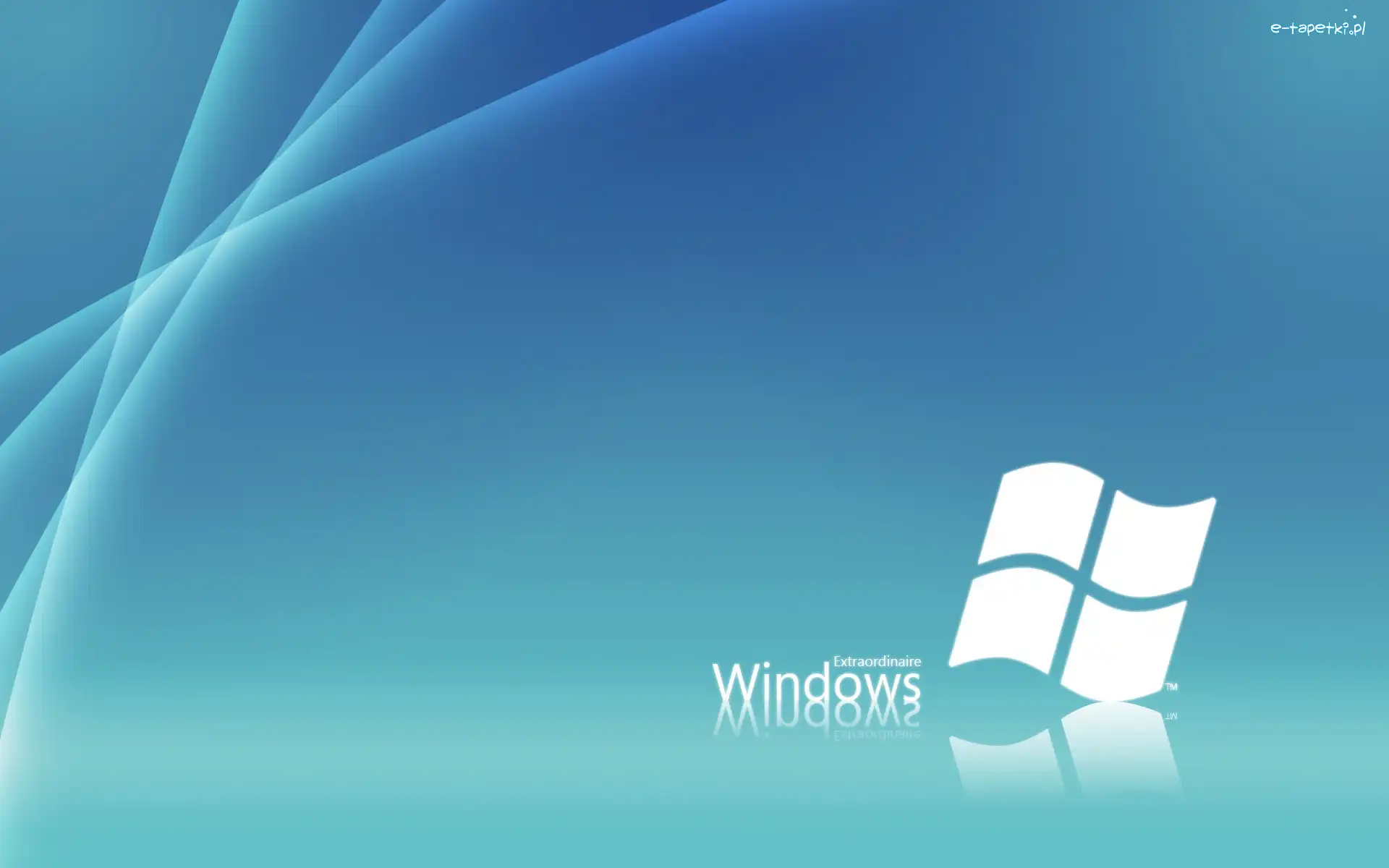 Pasemka, Windows, Niebieskie, Logo, Białe, Jasne, Tło
