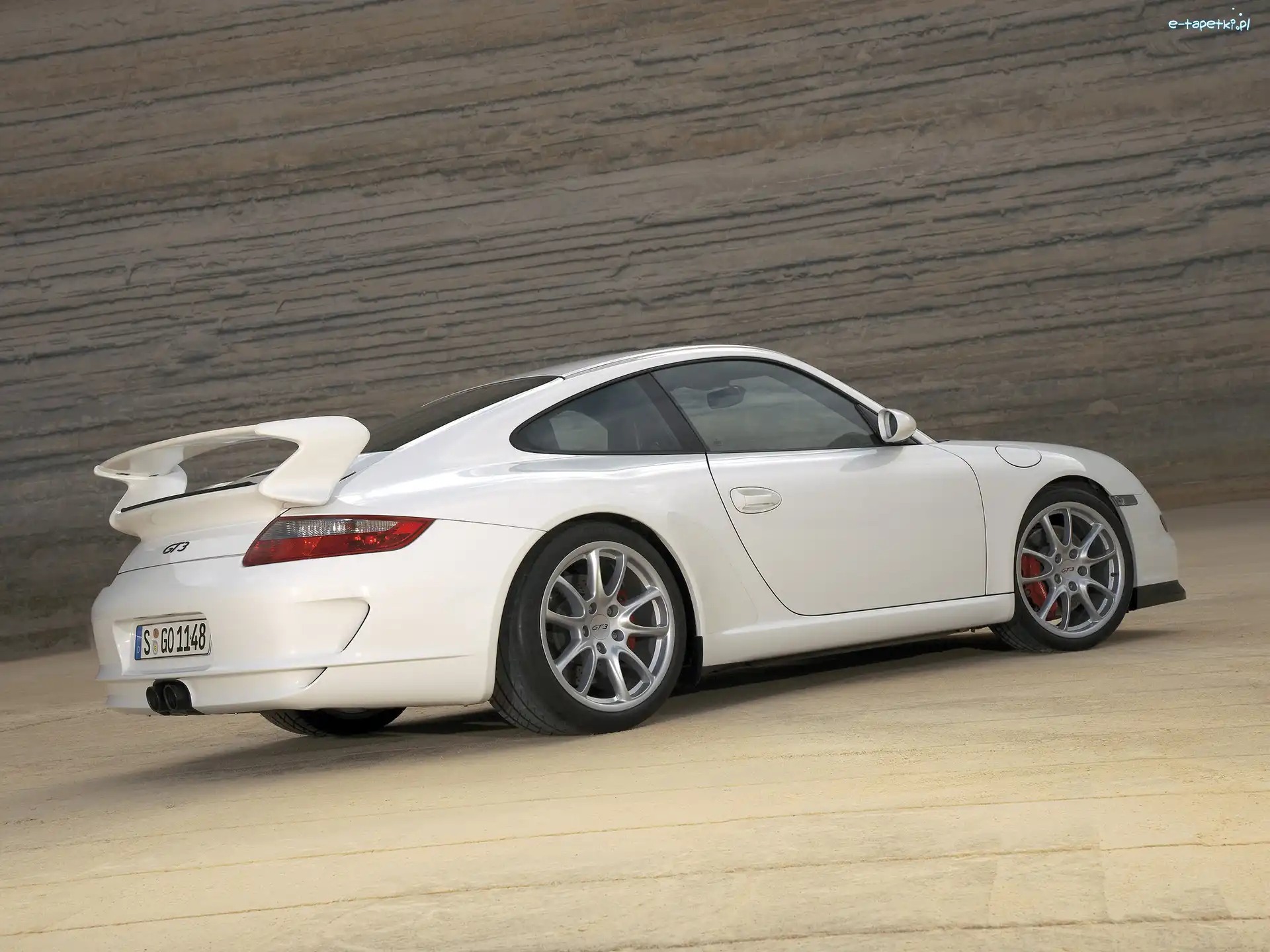 Prawy profil, Porsche Gt3