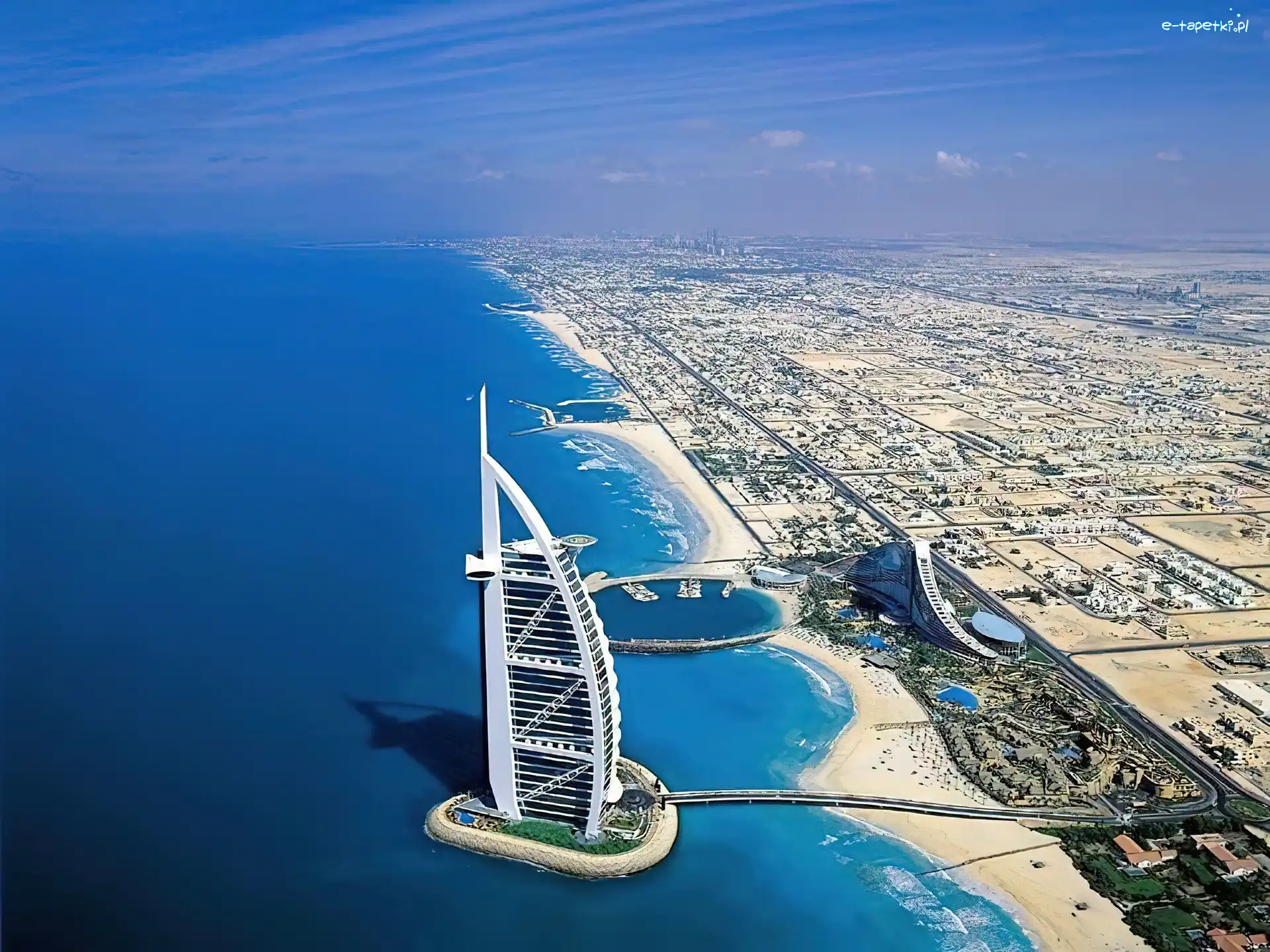 Zjednoczone Emiraty Arabskie, Hotel, Dubaj, Plaże, Burj Al Arab