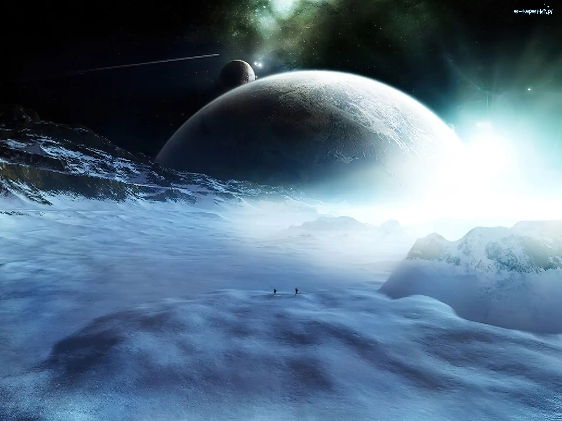 Planeta, Lód, Zima, Kosmos