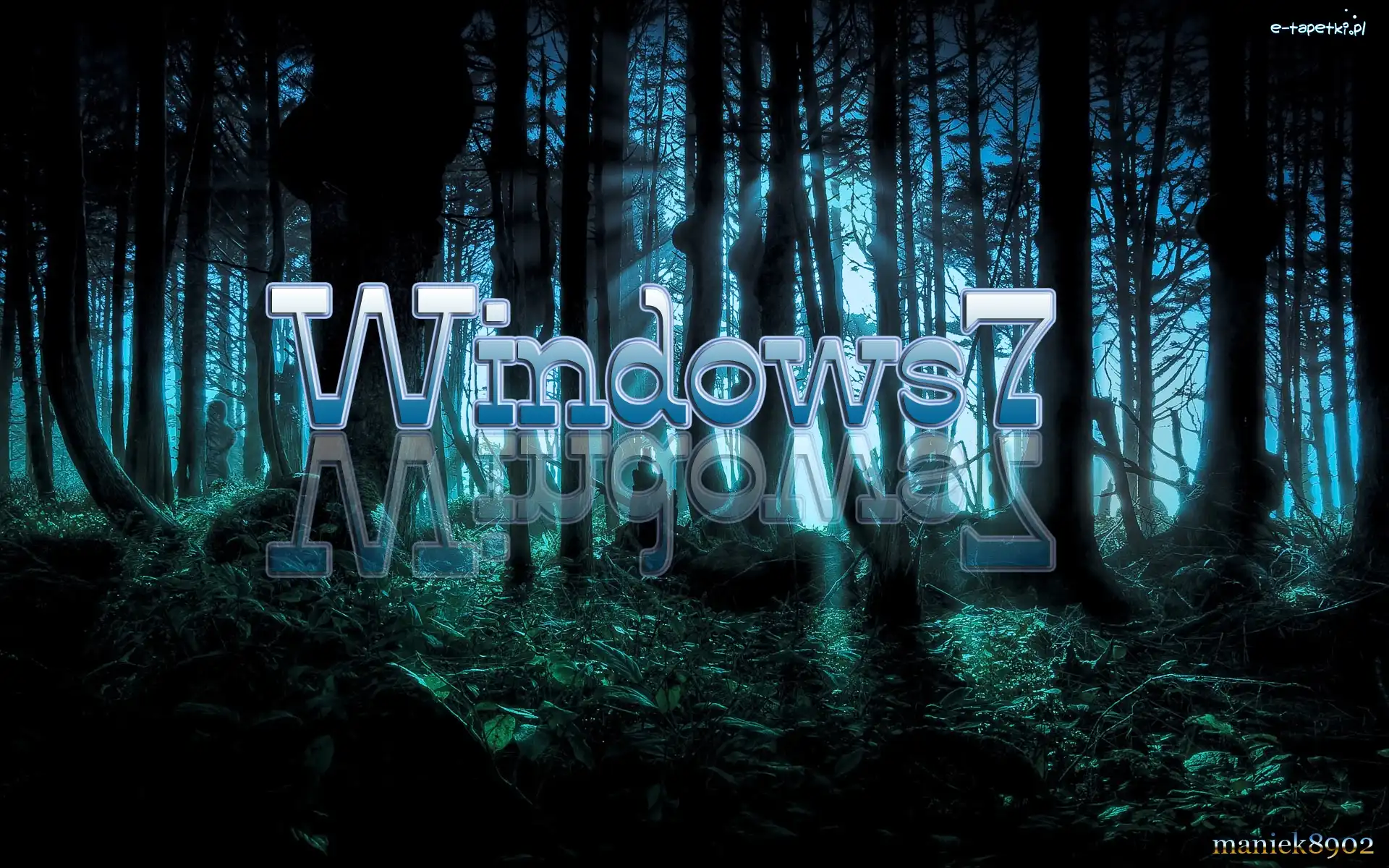 Las, Mroczny, Windows 7
