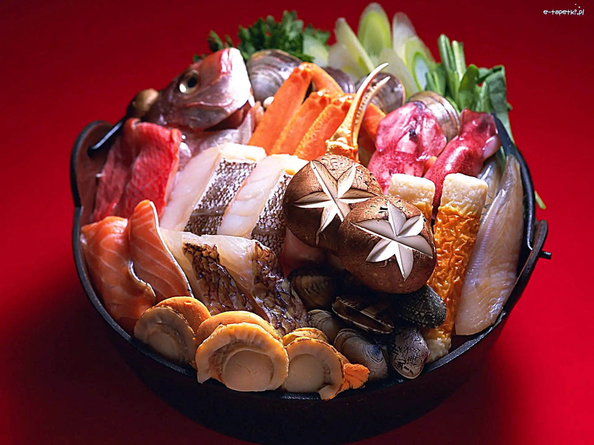 Sushi, Półmisek