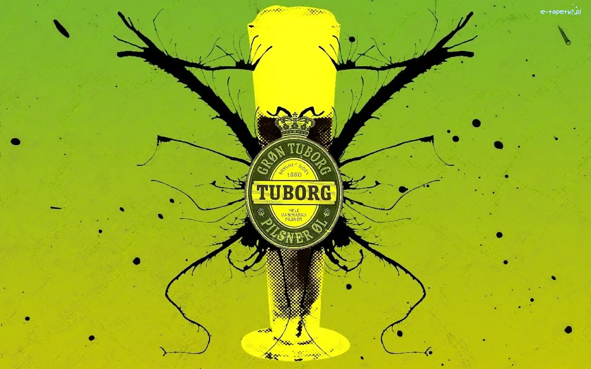 Etykieta, Tuborg, Piwo