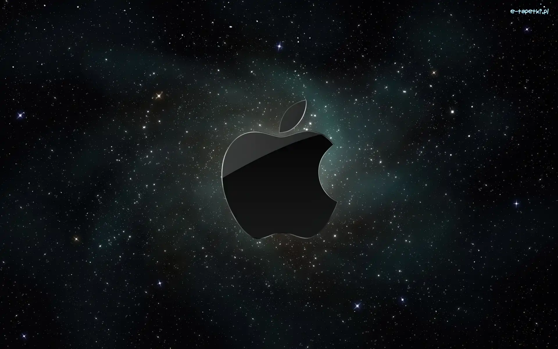 Apple, Gwiazdy, Kosmos, Logo