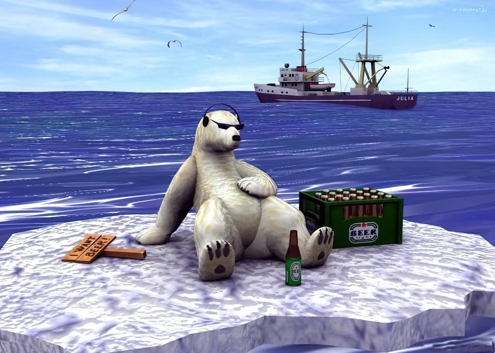 Polarny, Kra, Piwo, Niedźwiedź