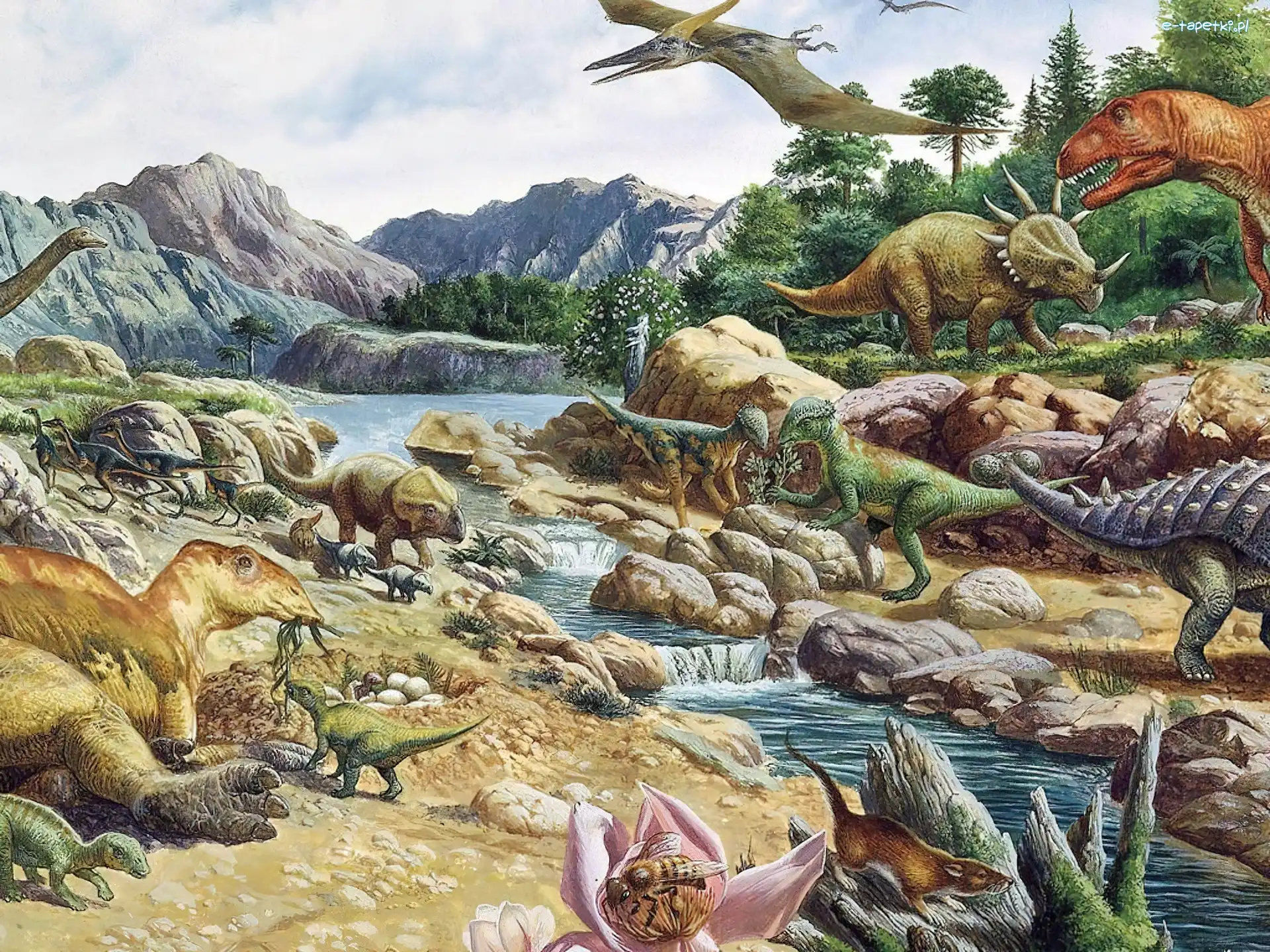 Dinozaurów, Świat