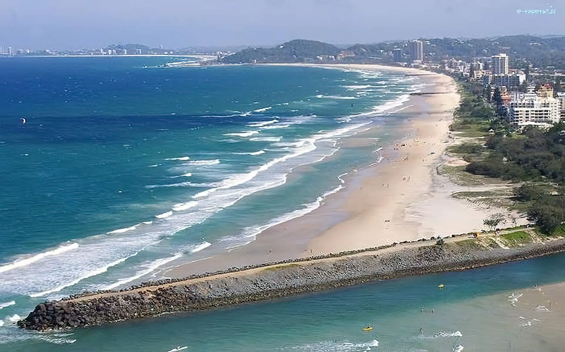 Wybrzeże, Plaża, Morze, Australia