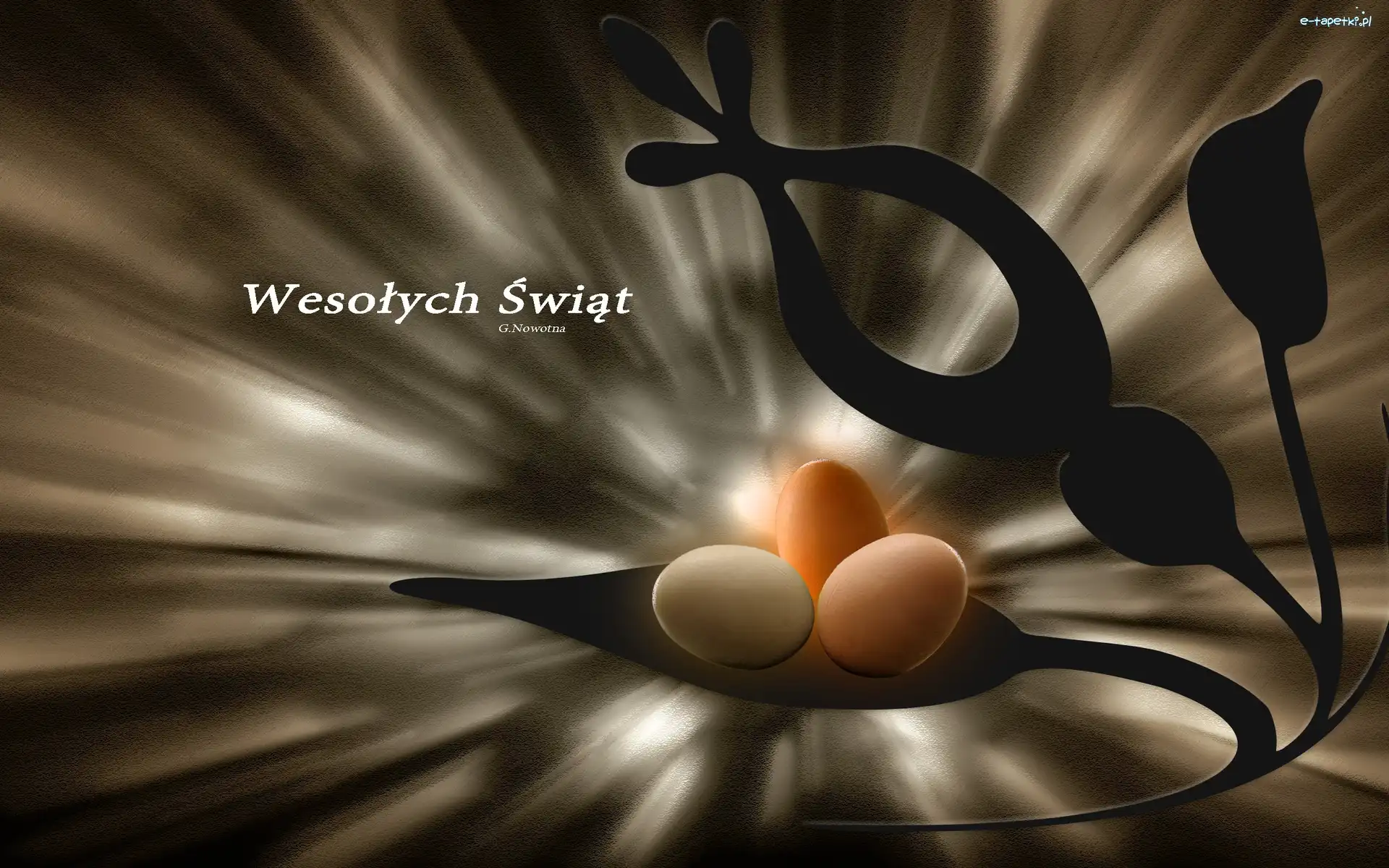 Życzenia, Wielkanoc, Jajeczka