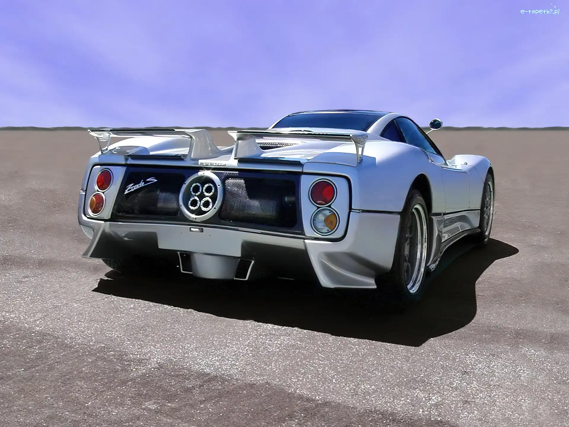Tył, Pagani Zonda
