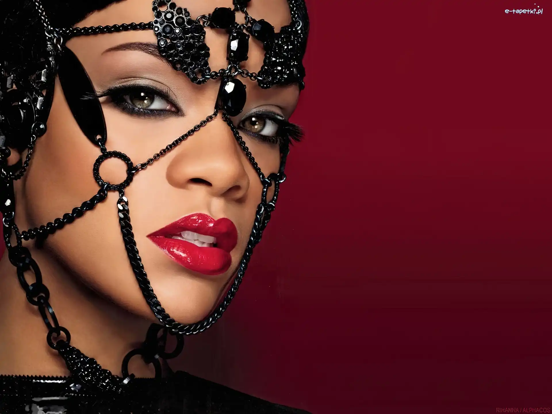 Usta, Twarz, Rihanna