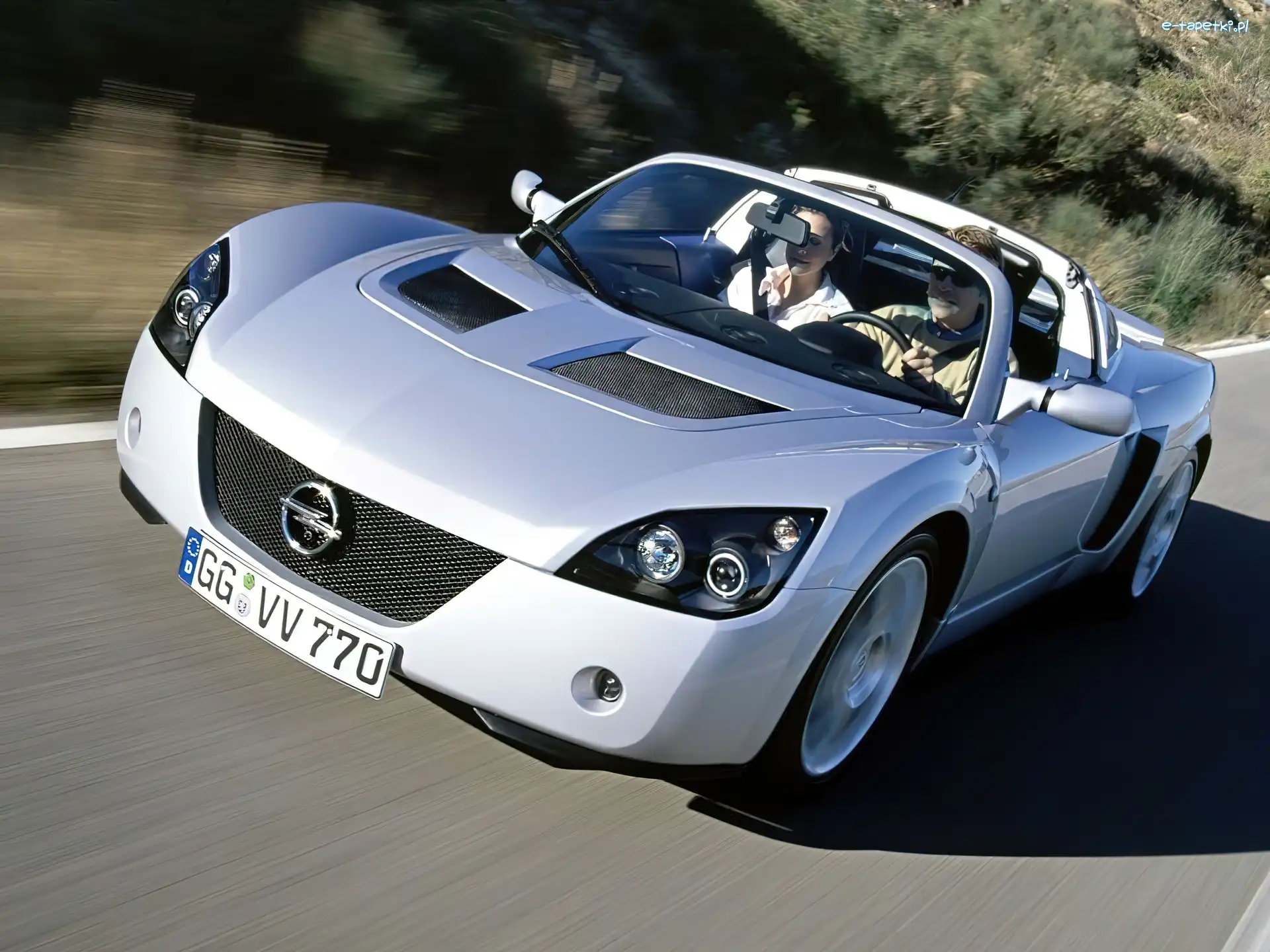 Opel Speedster, Biały
