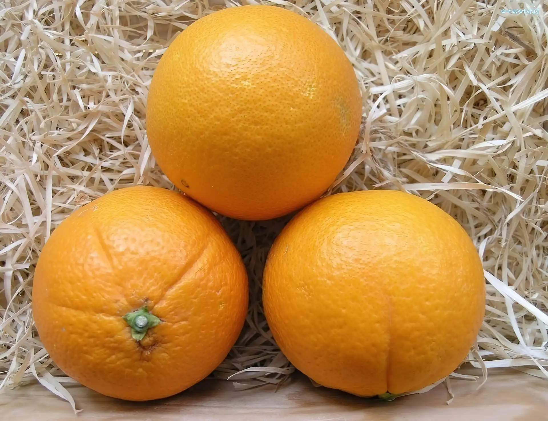 Pomarańcze, Trzy