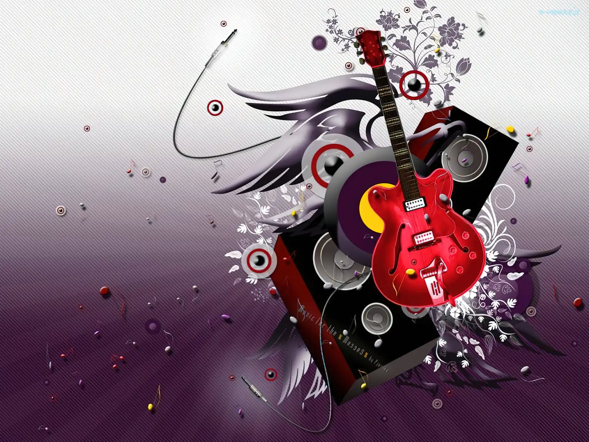 Wzmacniacze, Gitara, Czerwona