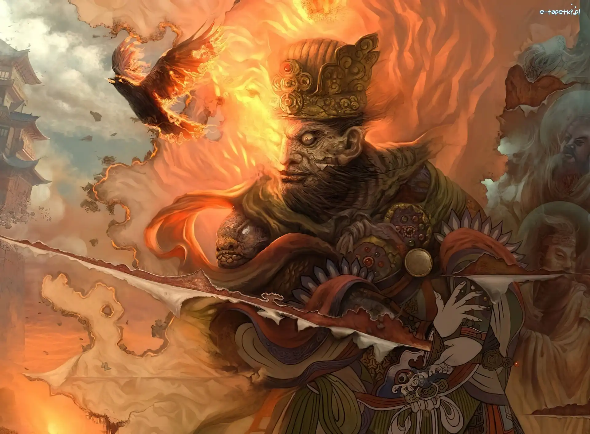 Fantasy, Miecz, Król