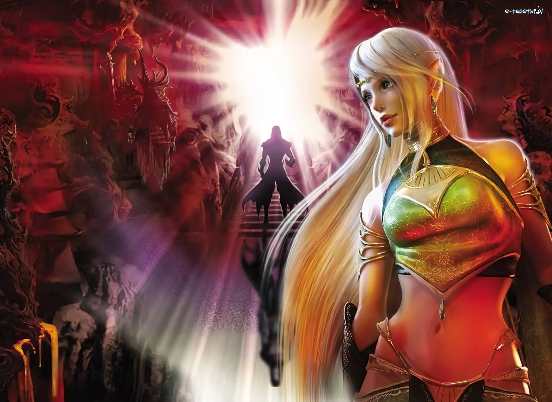 Czarodziejski, Fantasy, Świat, Kobieta