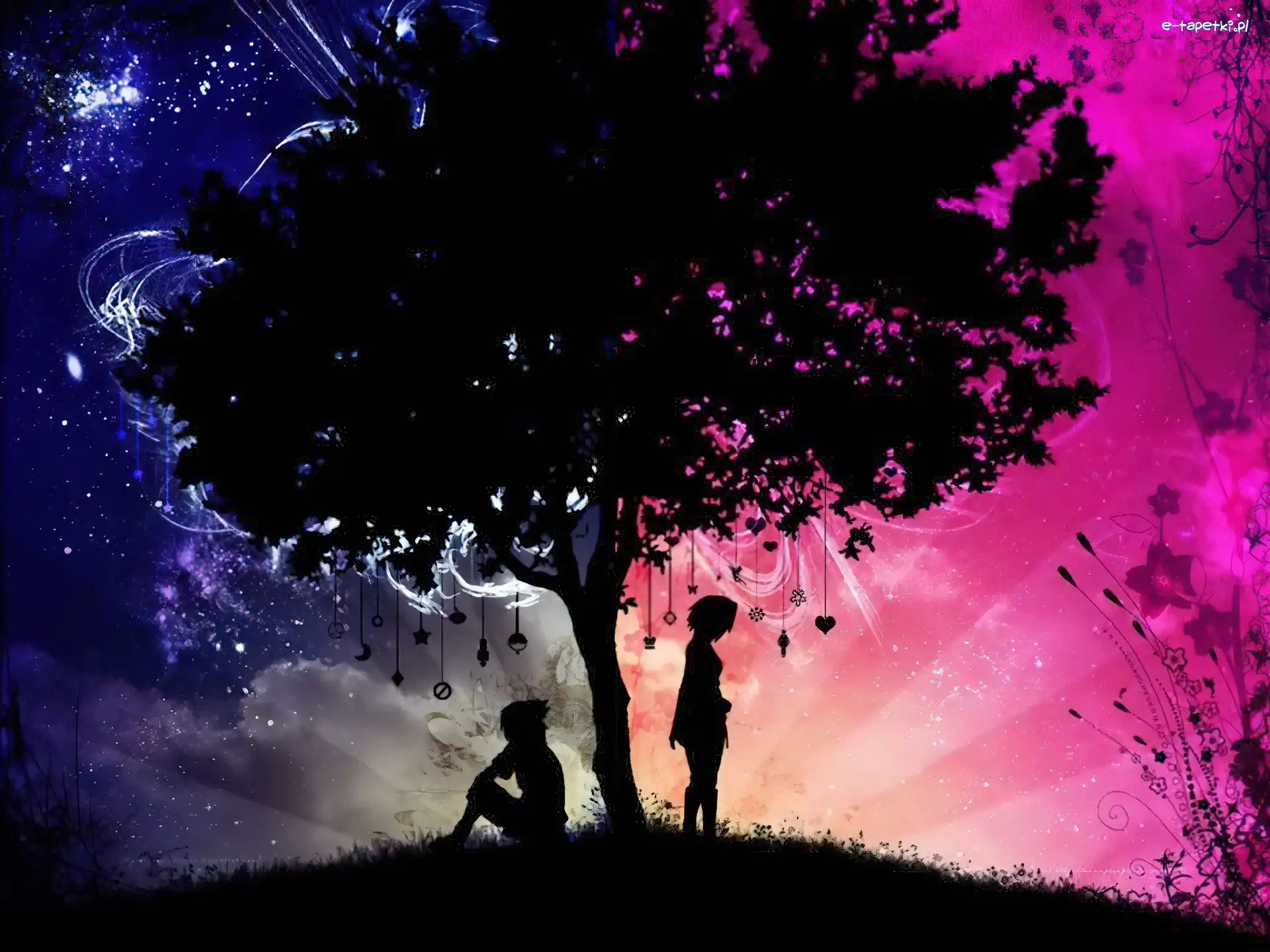 Fantasy, Drzewo, Para