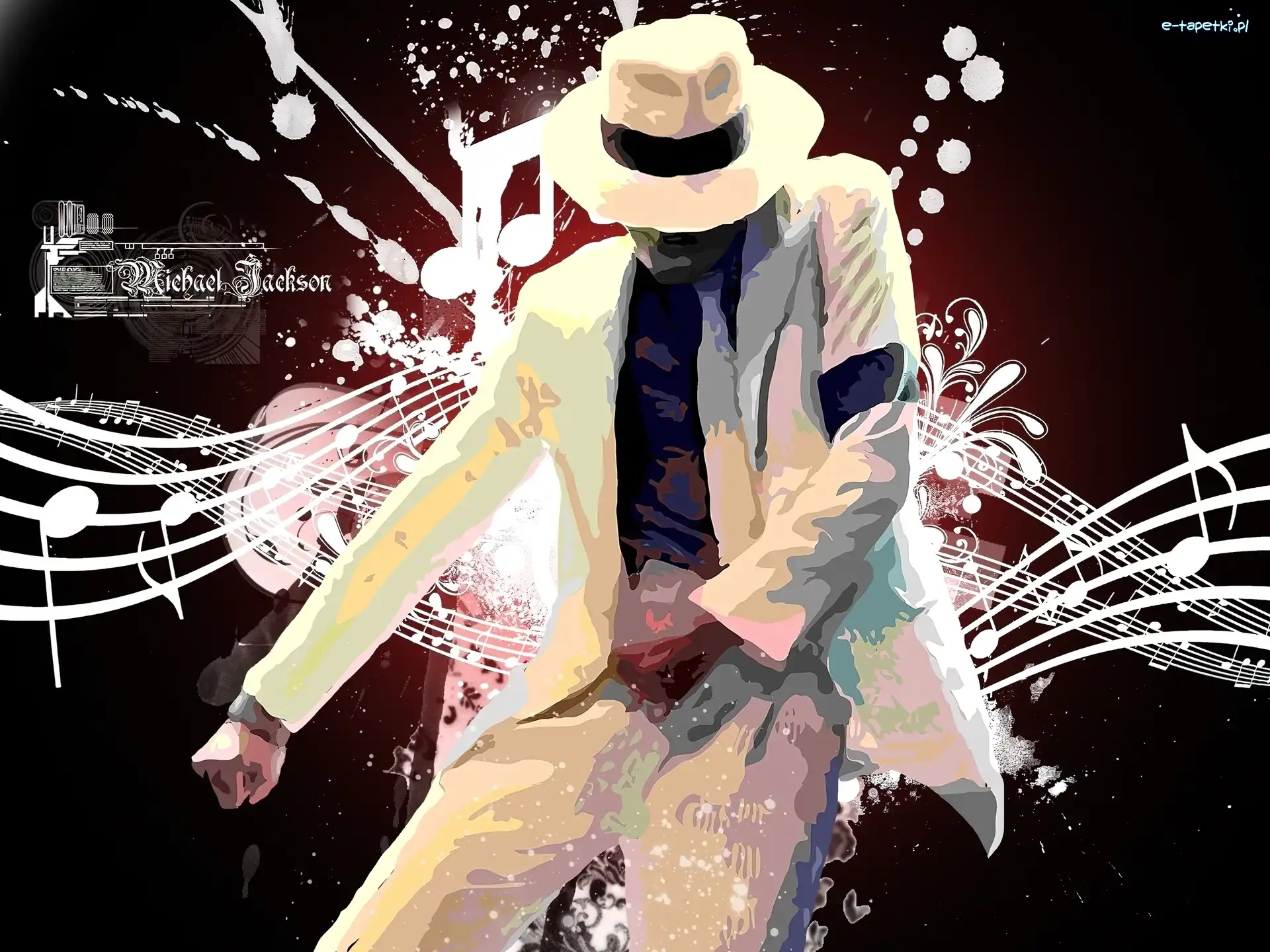 Biała, Michael Jackson, Marynarka, Kapelusz