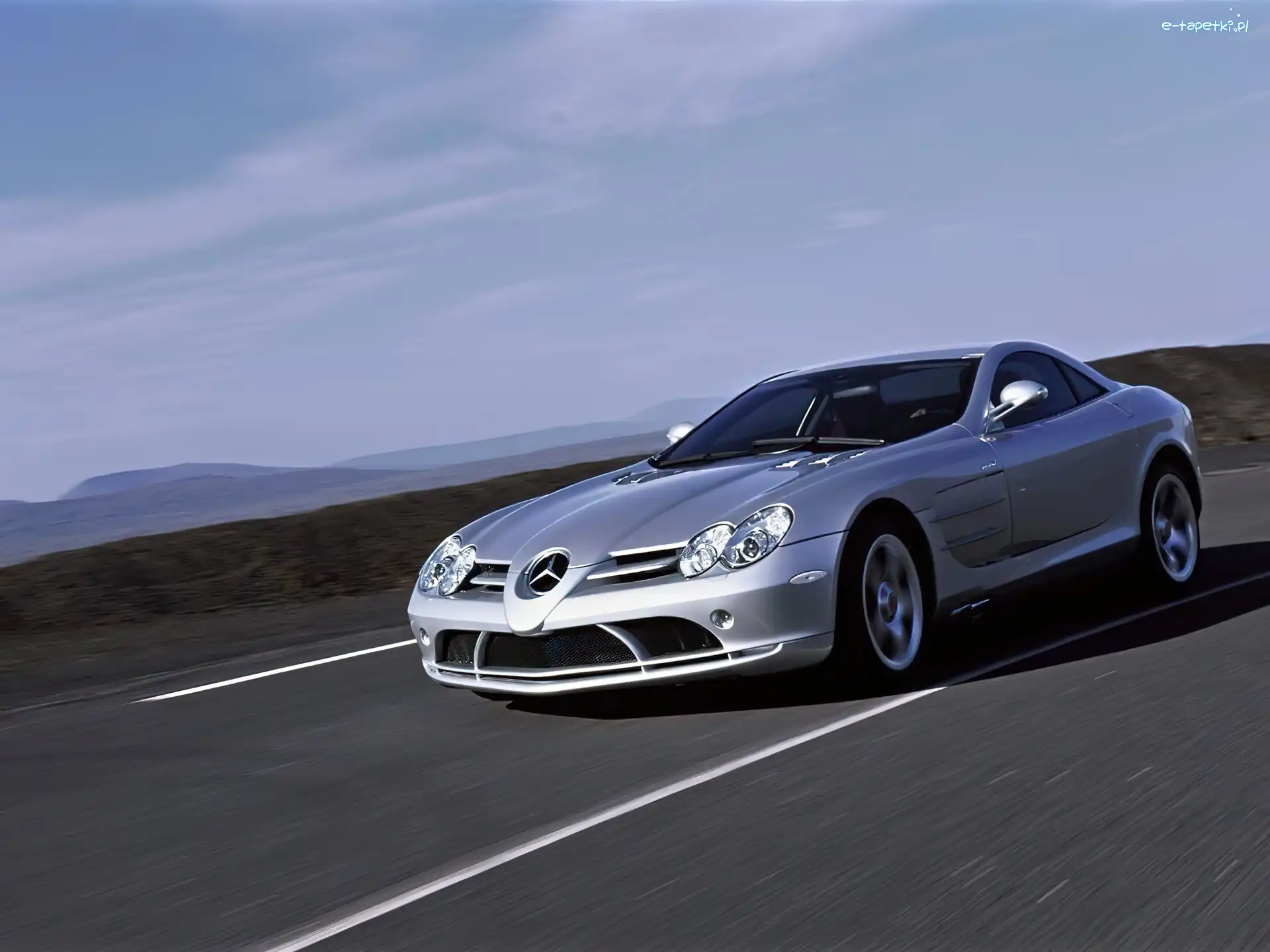 Srebrny Metalik, Mercedes SLR