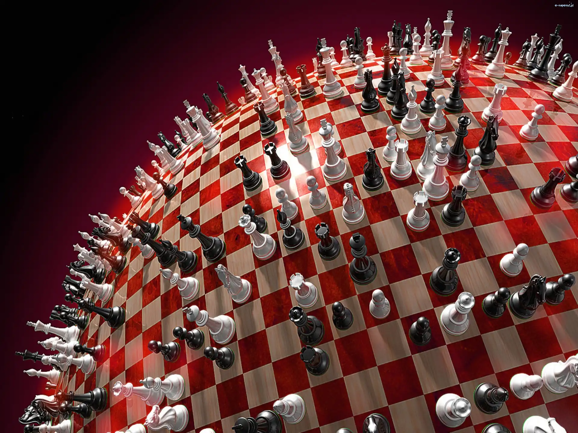 3D, Szachownica
