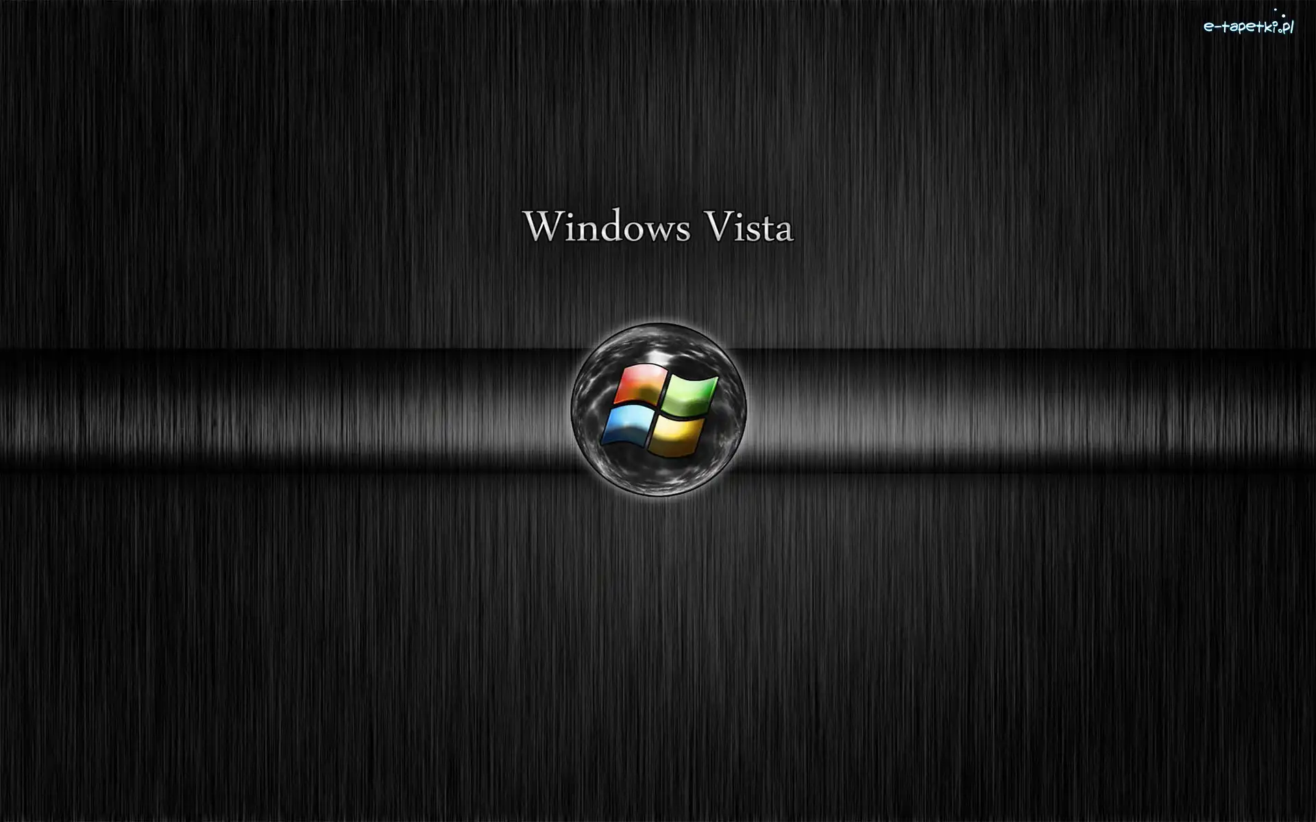 Tło, Czarne, Windows Vista