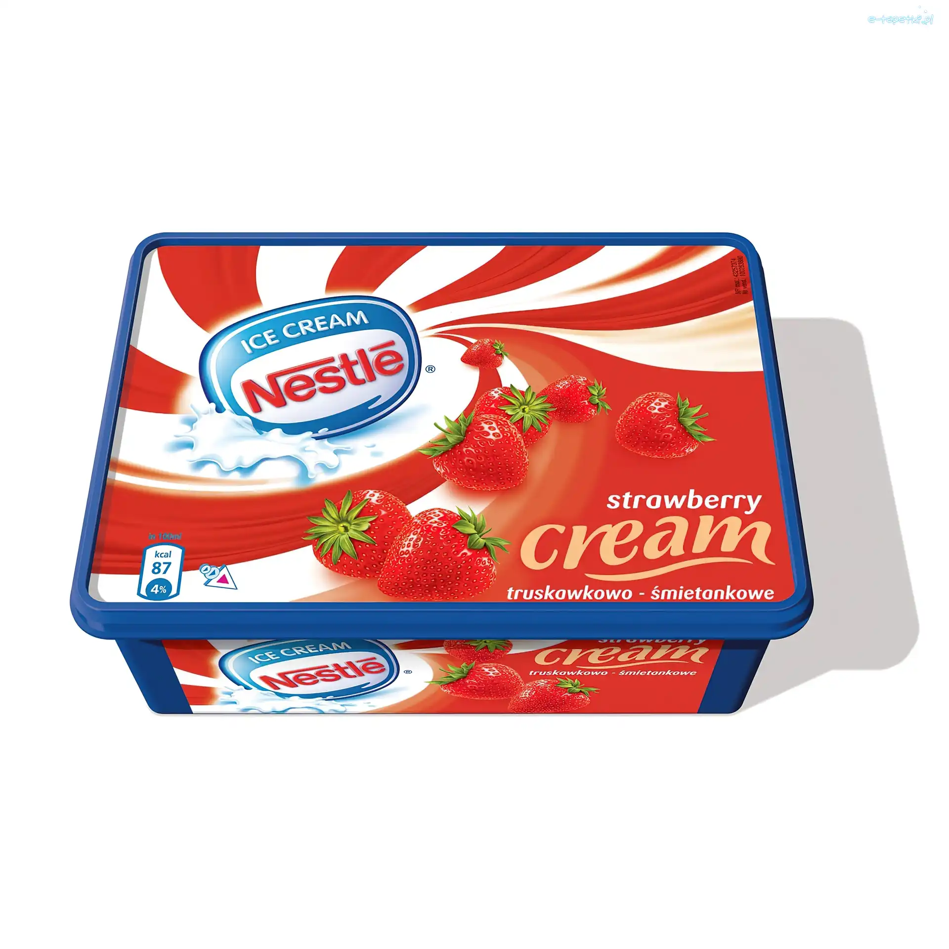 Truskawkowe, Lody, Nestle