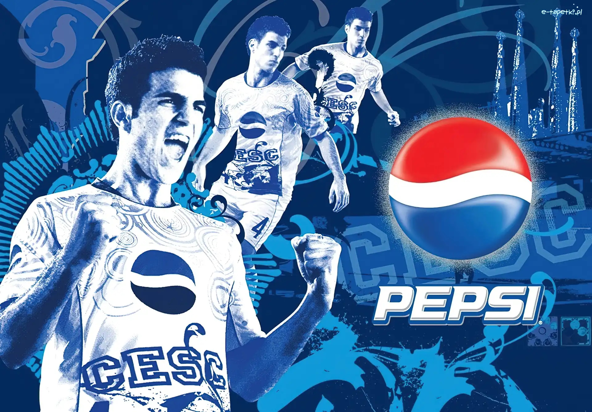 Piłkarze, Pepsi, Logo