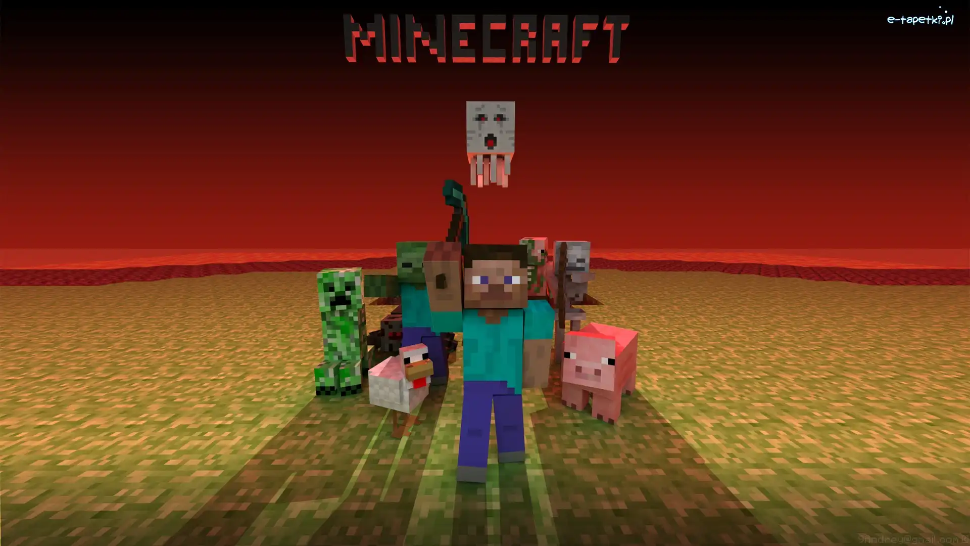 Postacie, Minecraft