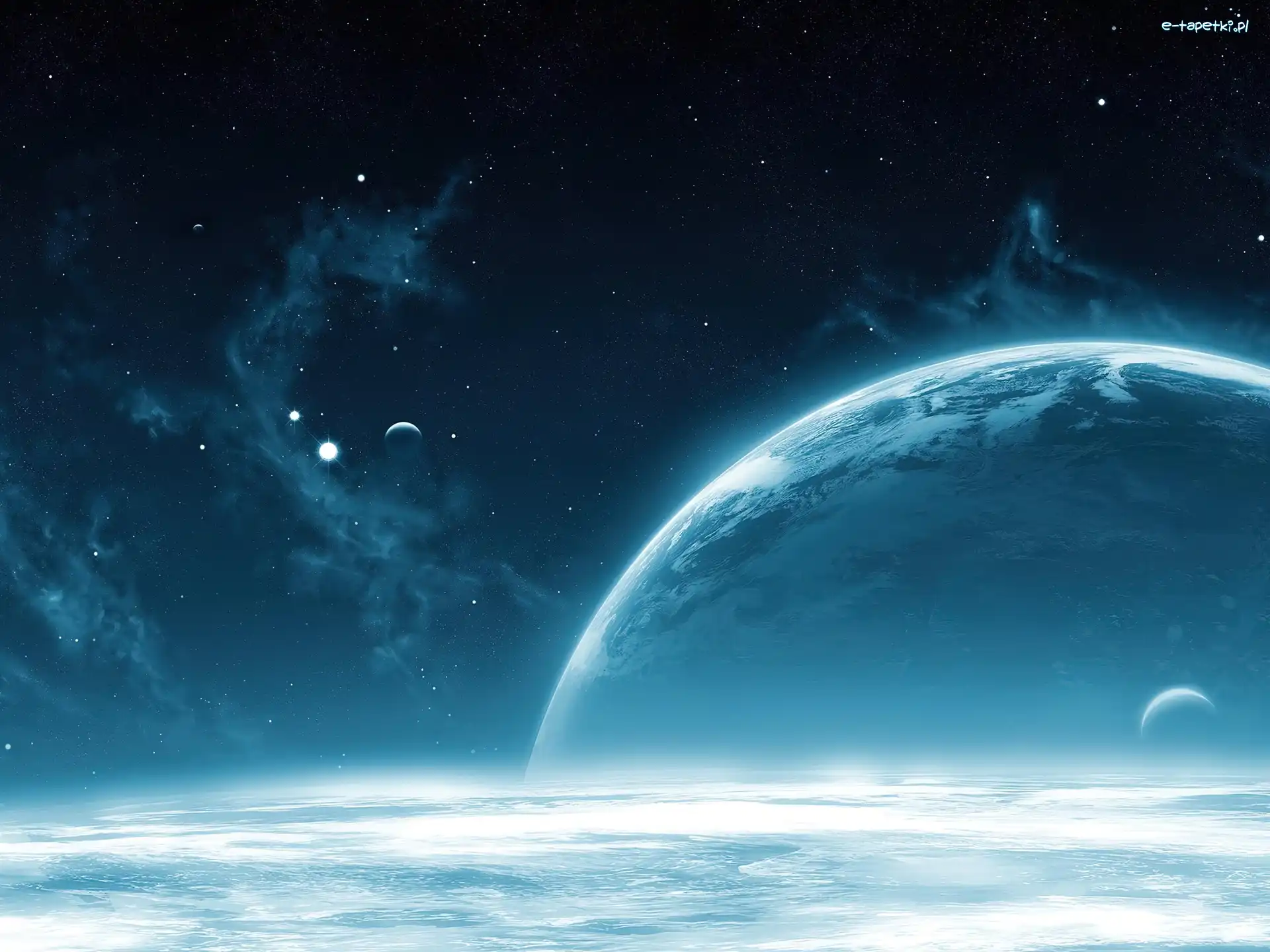 Księżyc, Noc, Planeta