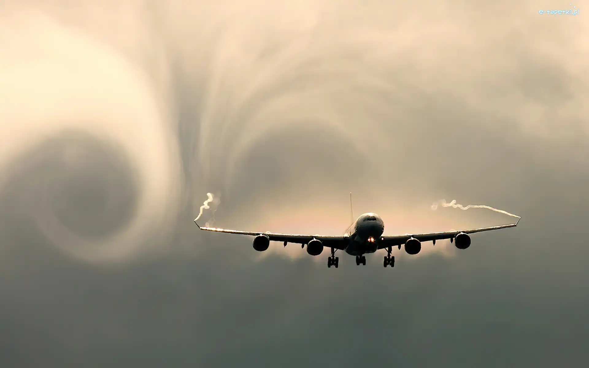 Powietrza, Turbulencje, Samolot
