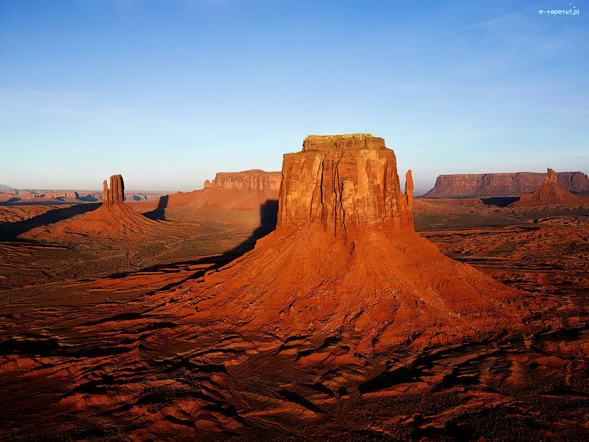 Skały, Wyżyna Kolorado, Rezerwat Indian Navaho, Stan Utah, Stany Zjednoczone, Monument Valley, Dolina Skał