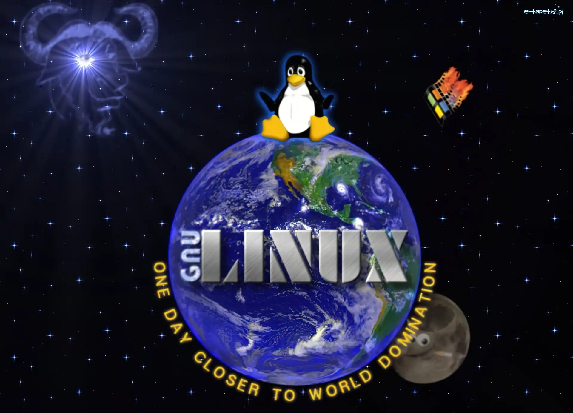 Pingwin, Ziemska, Kula, Linux