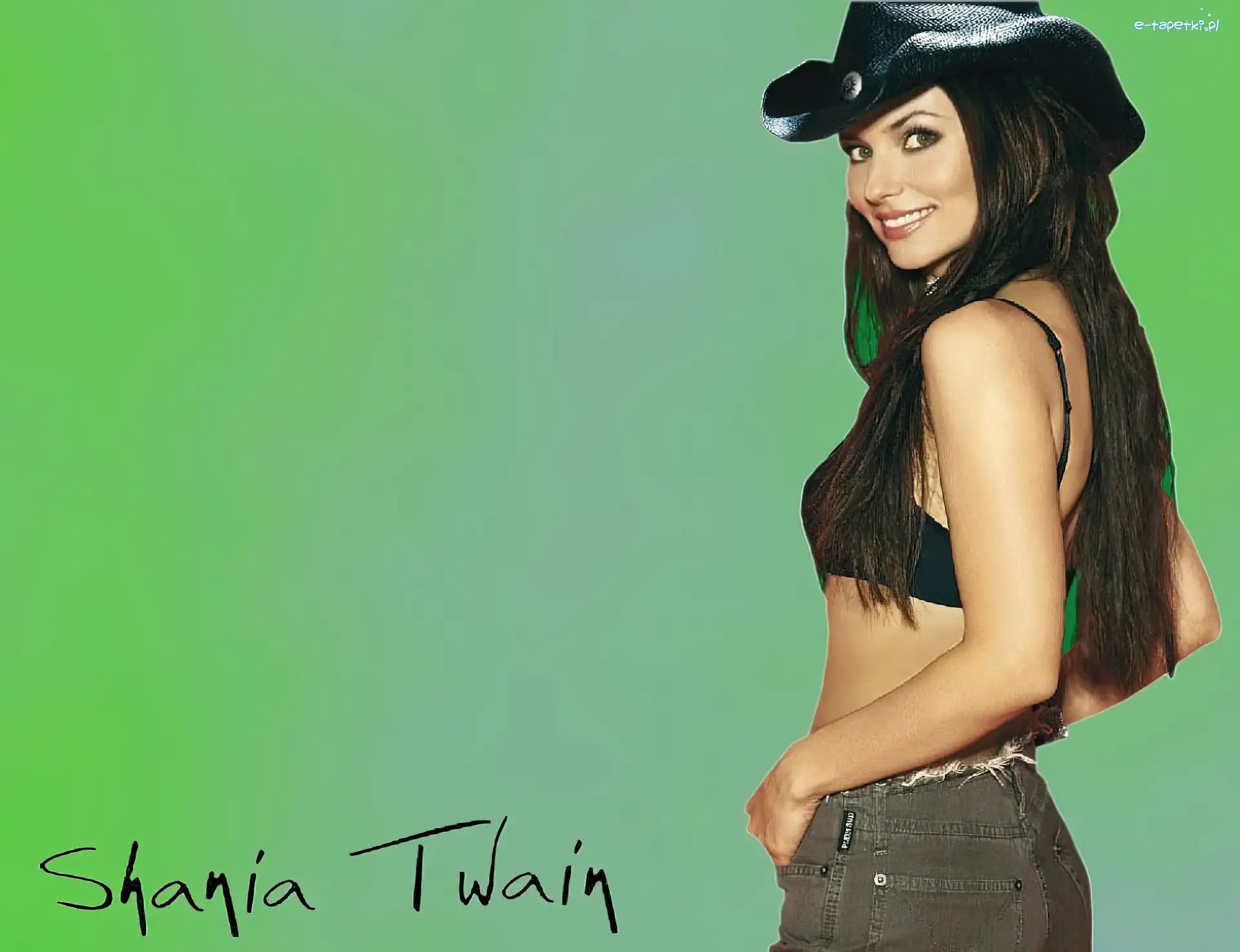 Shania Twain, Kapelusz, Czarny