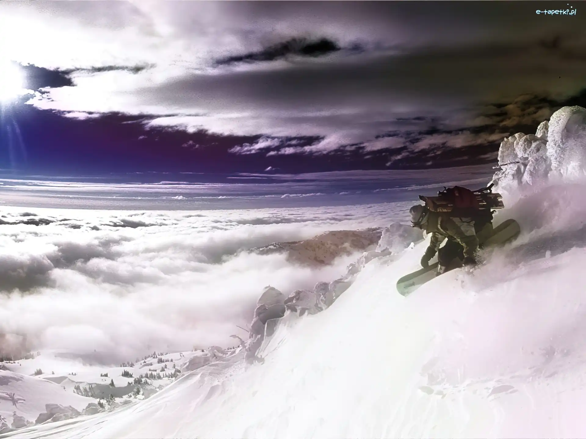 Snowbording, Śnieg