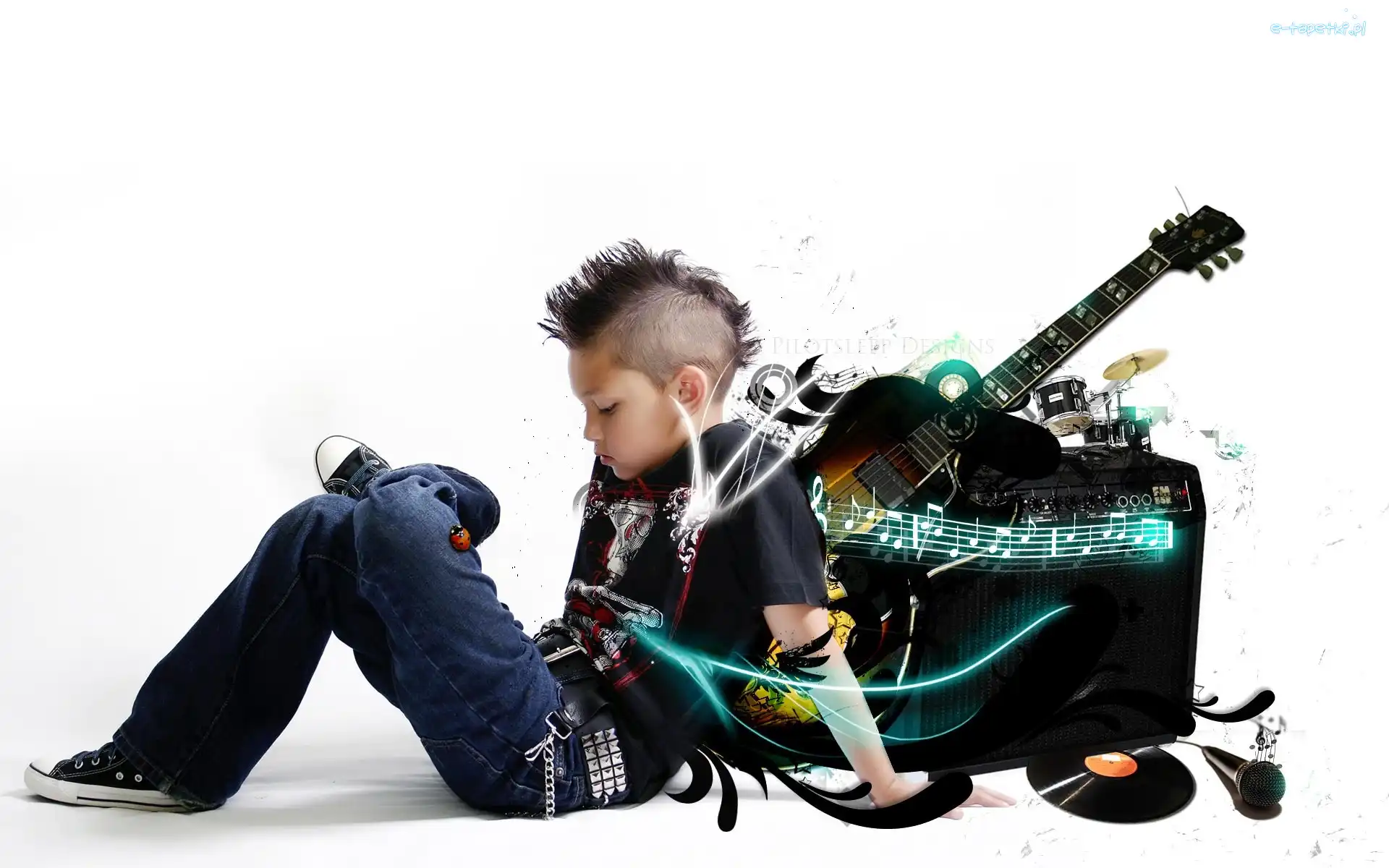 Gitara, Chłopiec