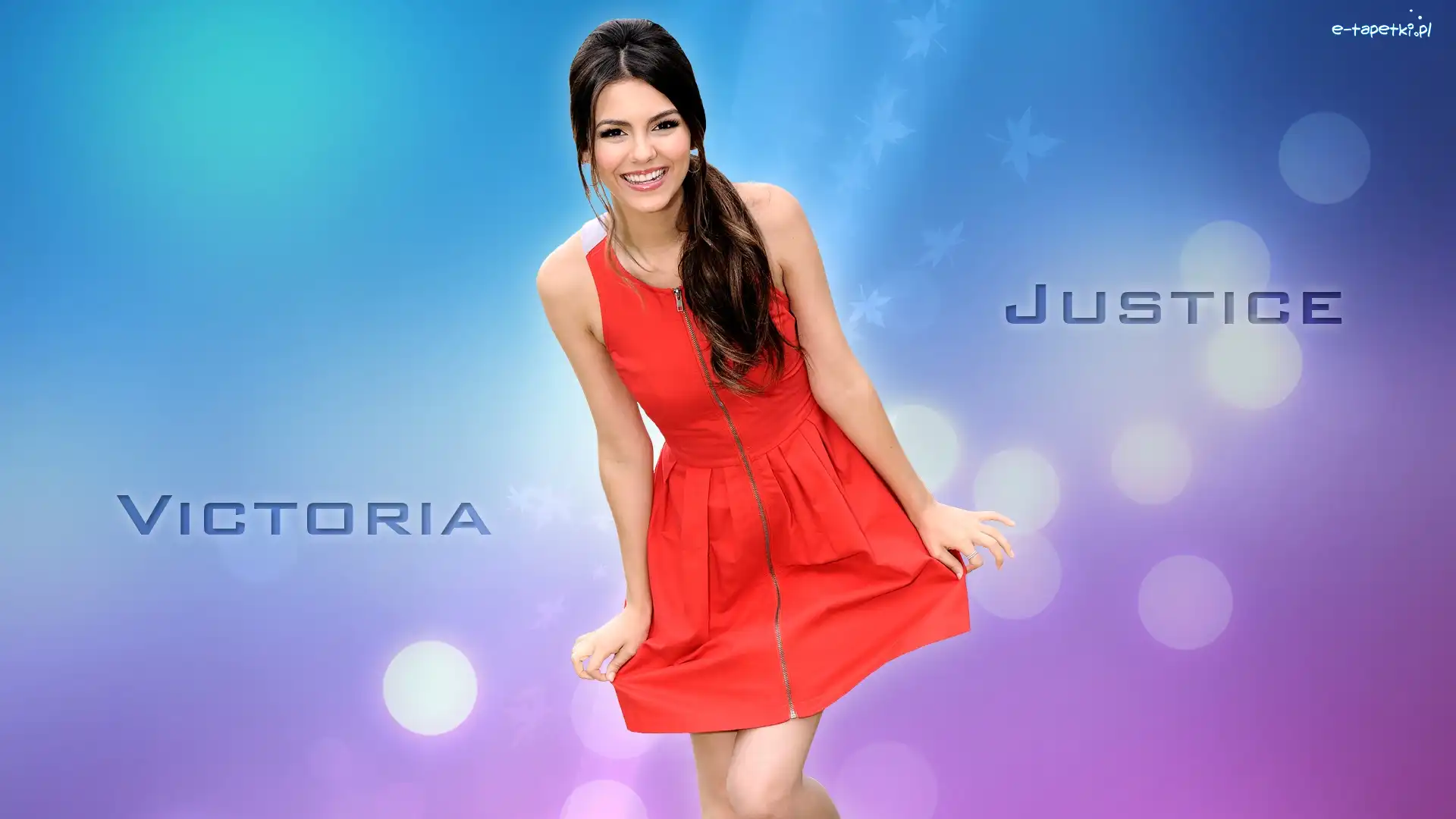 Sukienka, Czerwona, Victoria Justice