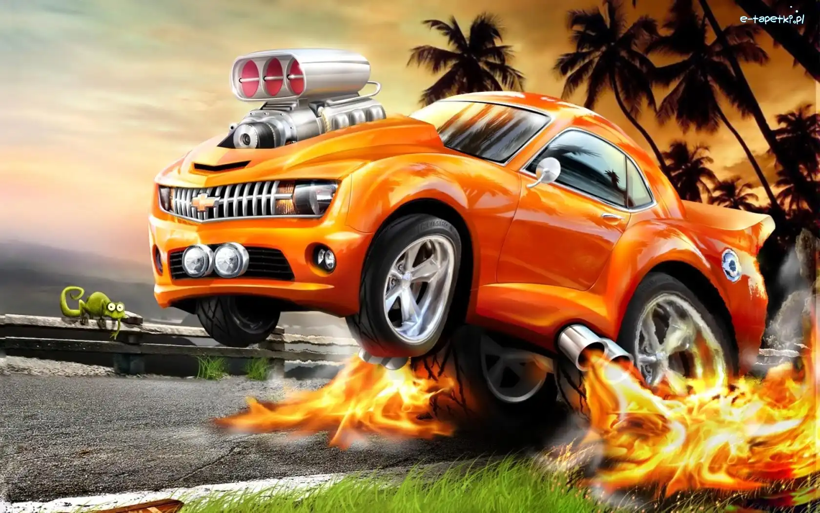Chevi, Cars 2, Auta, Zwariowany