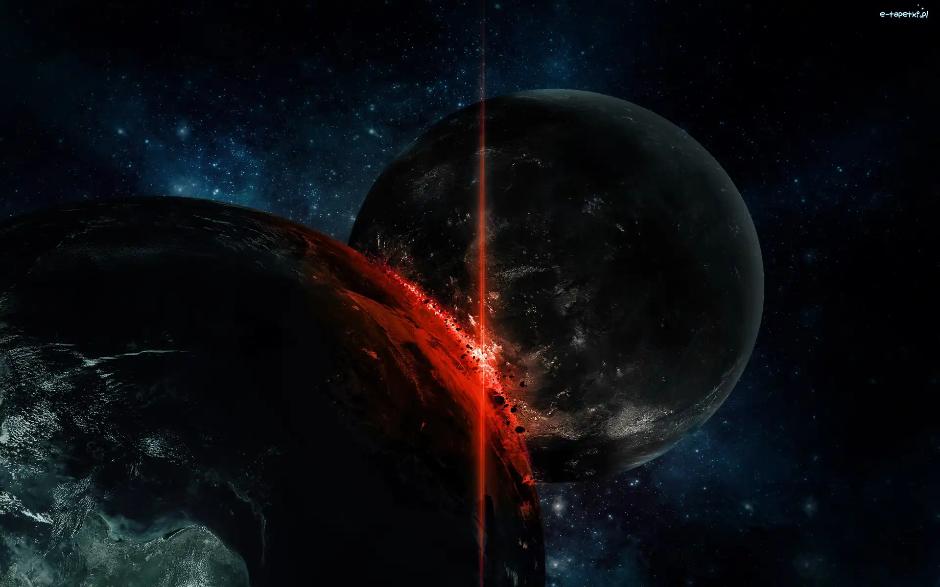 Planet, Kolizja