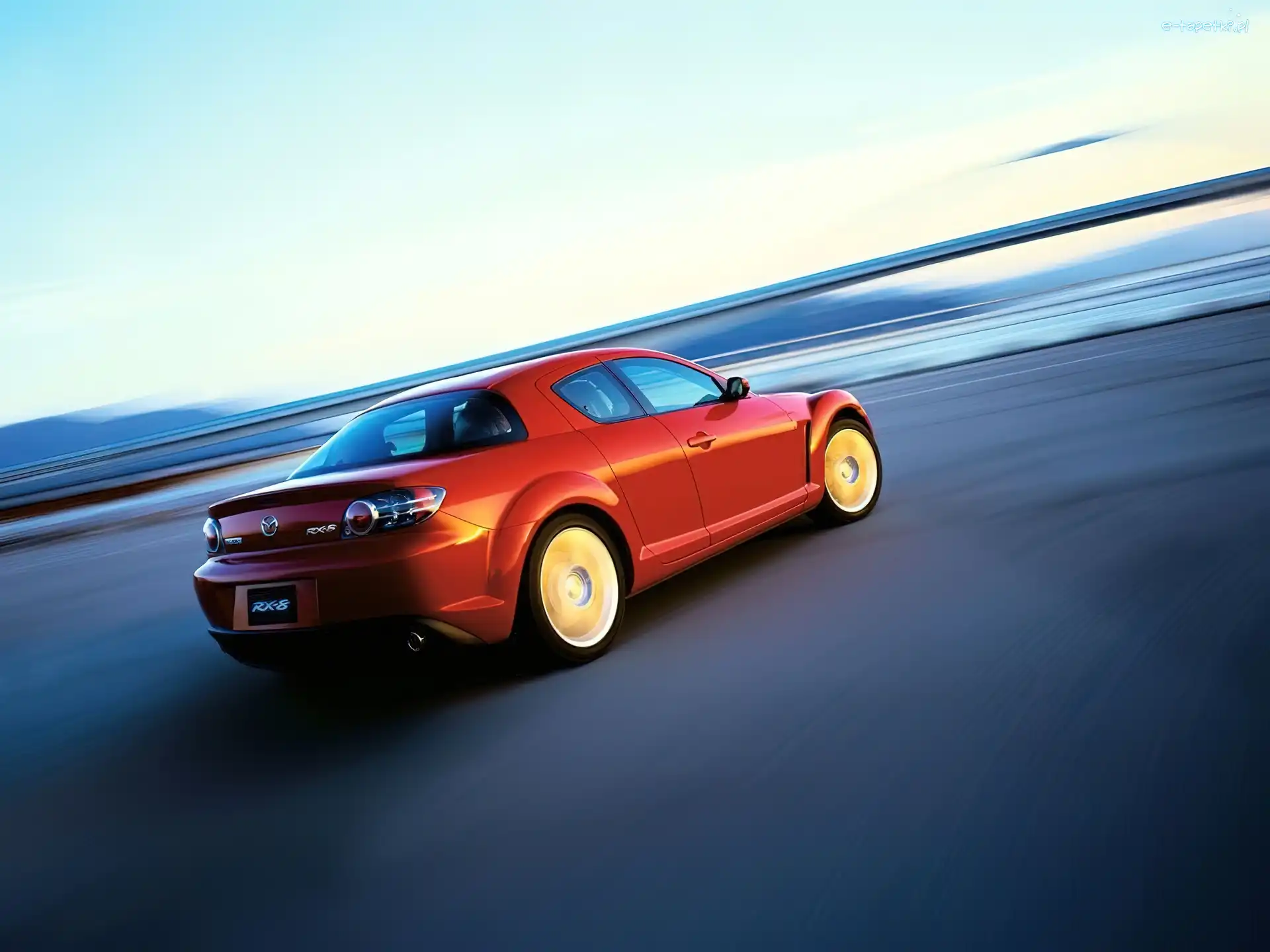 RX-8, Mazda, Czerwona