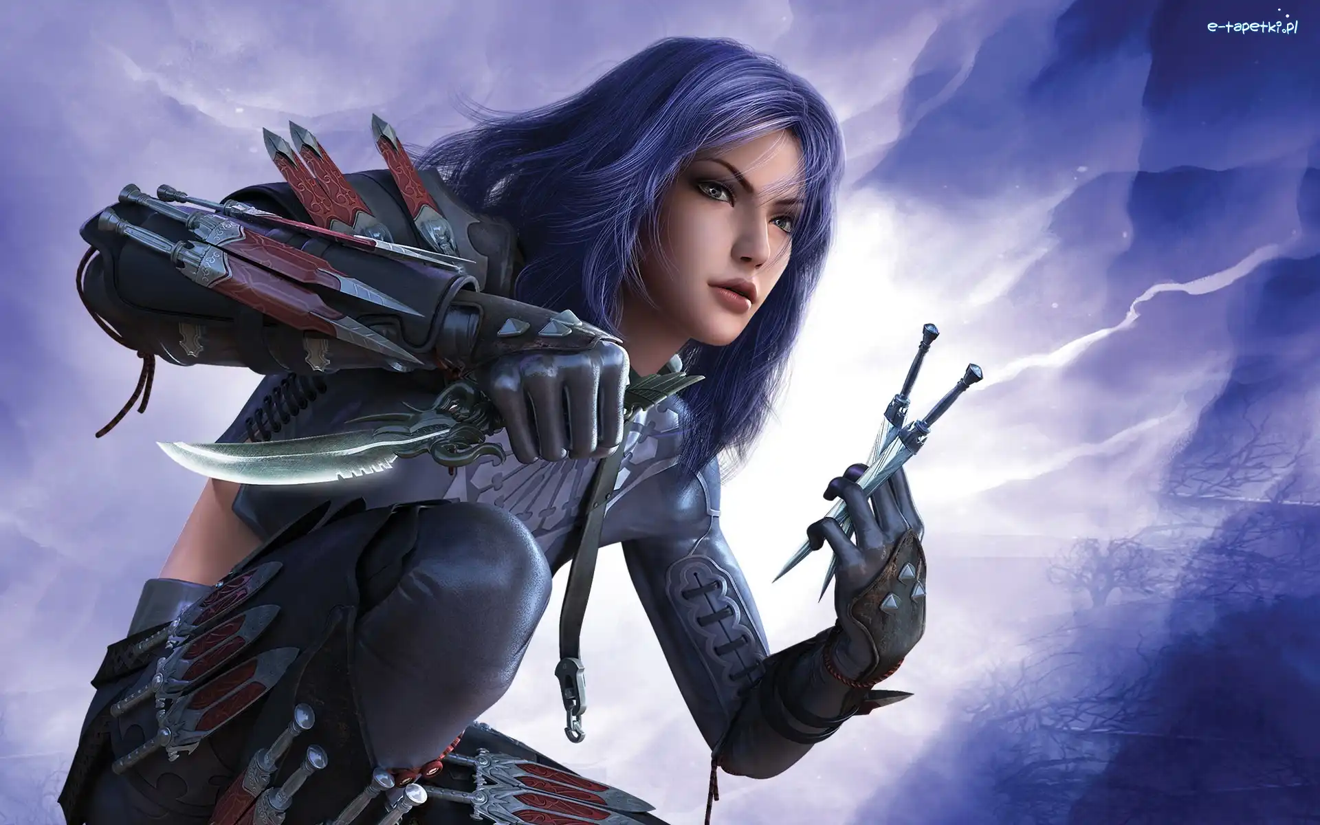 Guild Wars 2, Sztylet, Wojowniczka, Kobieta