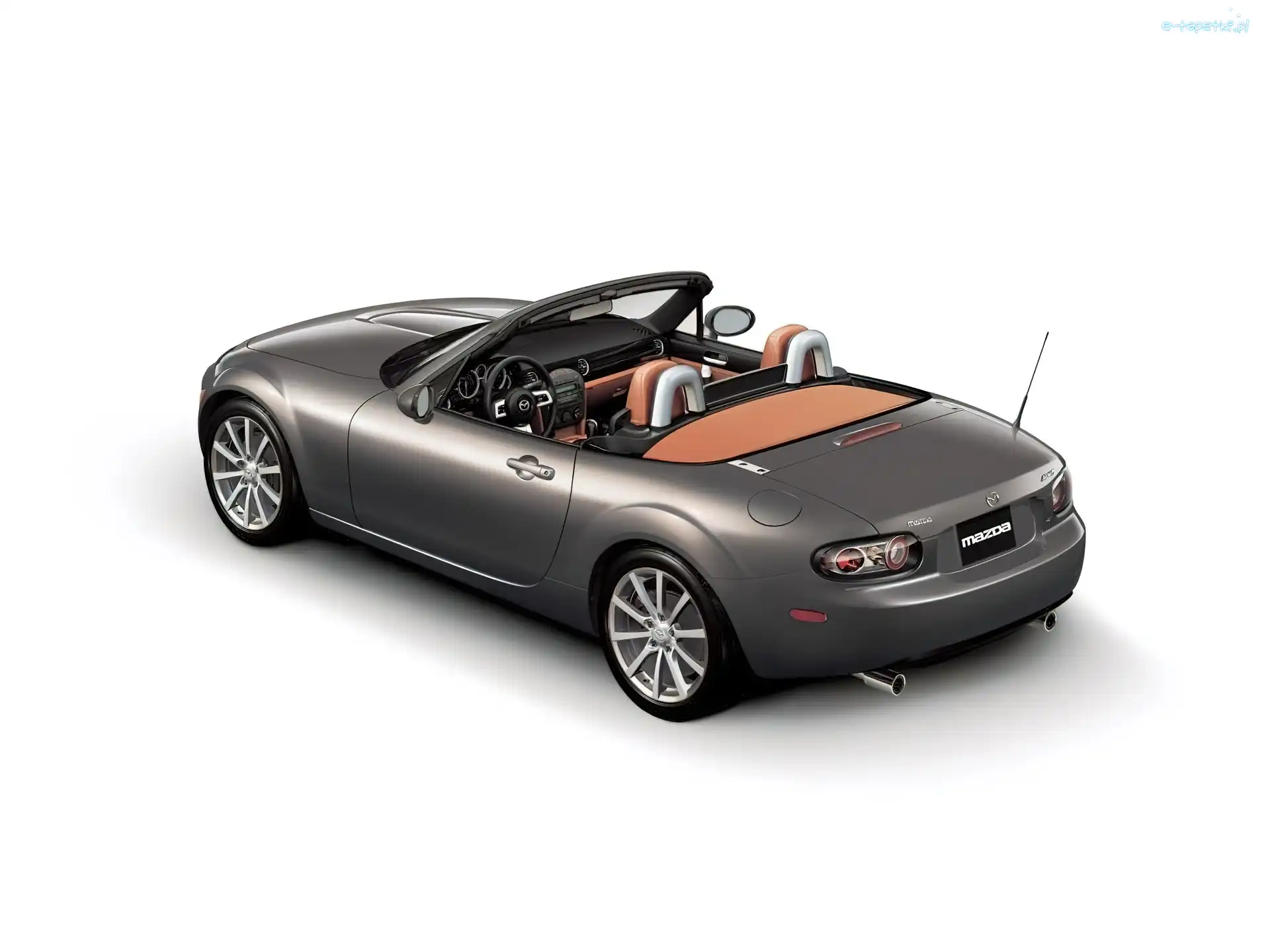 Mazdy mx-5, Matowa, szara