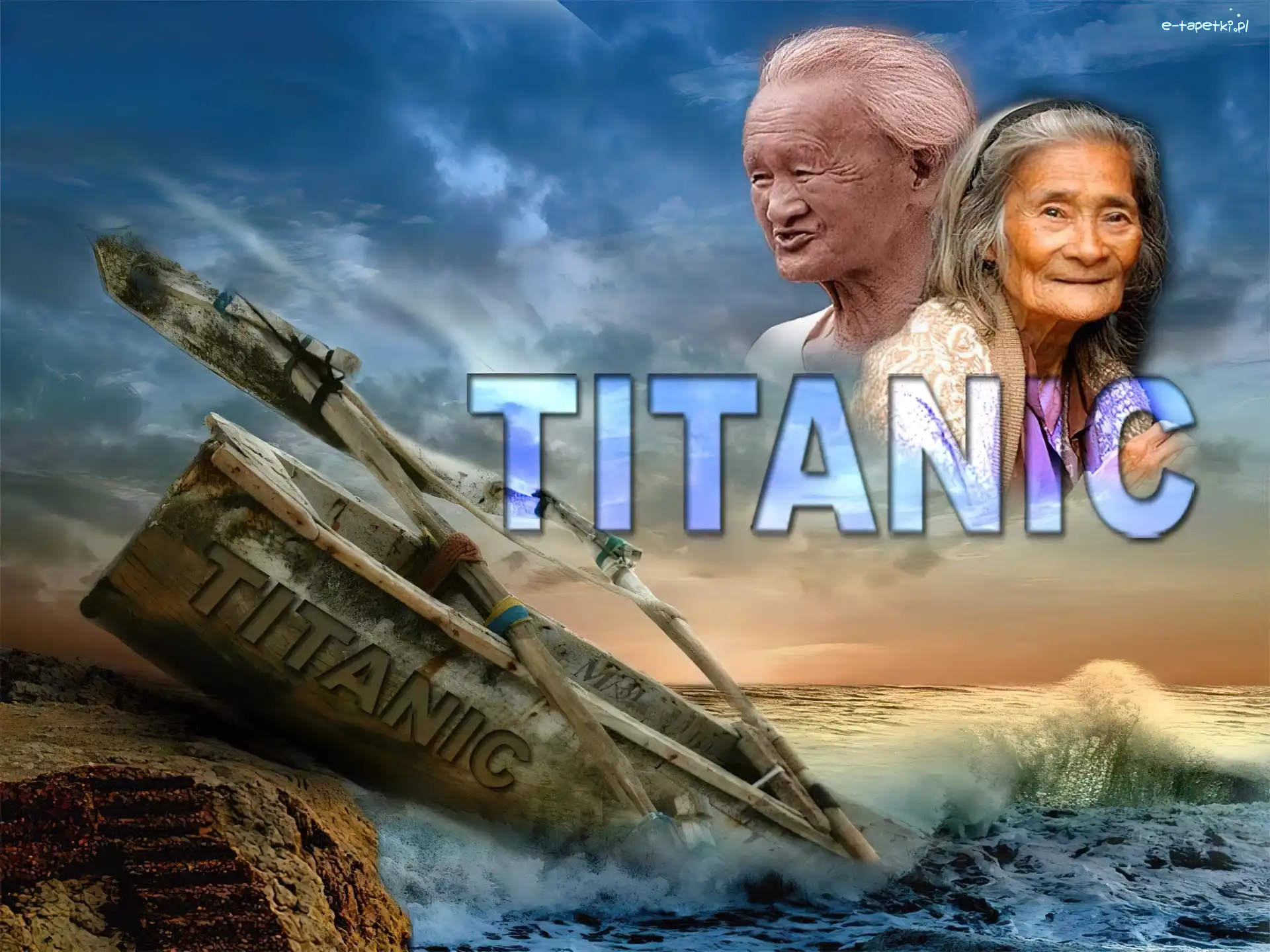 Kochanków, Titanic, Łódka, Para