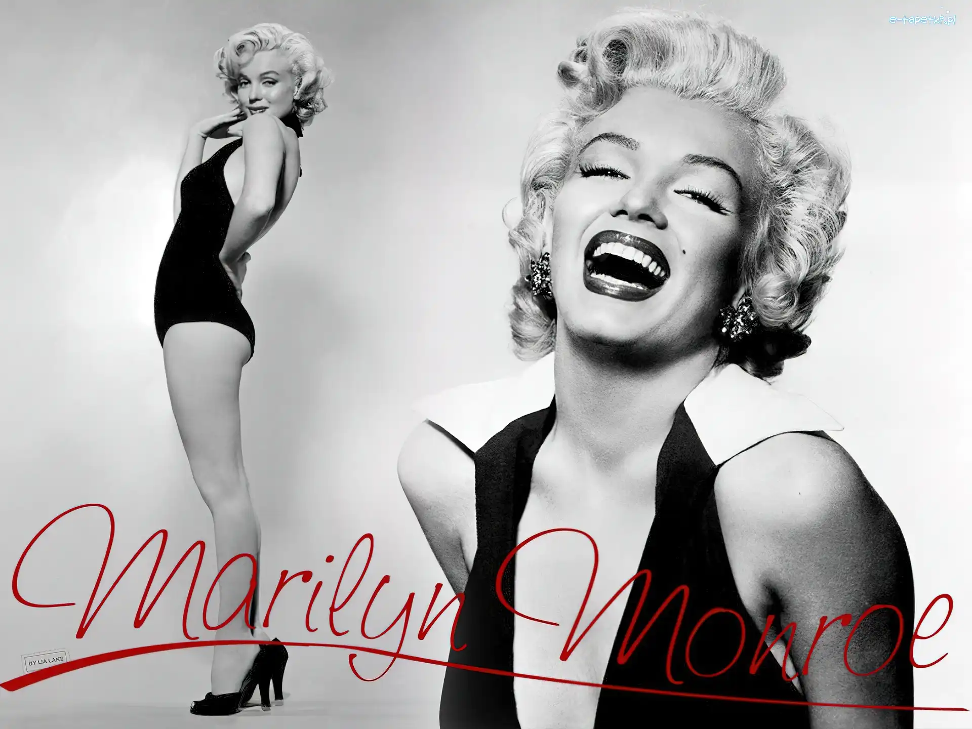 Autograf, Marilyn Monroe, Roześmiana