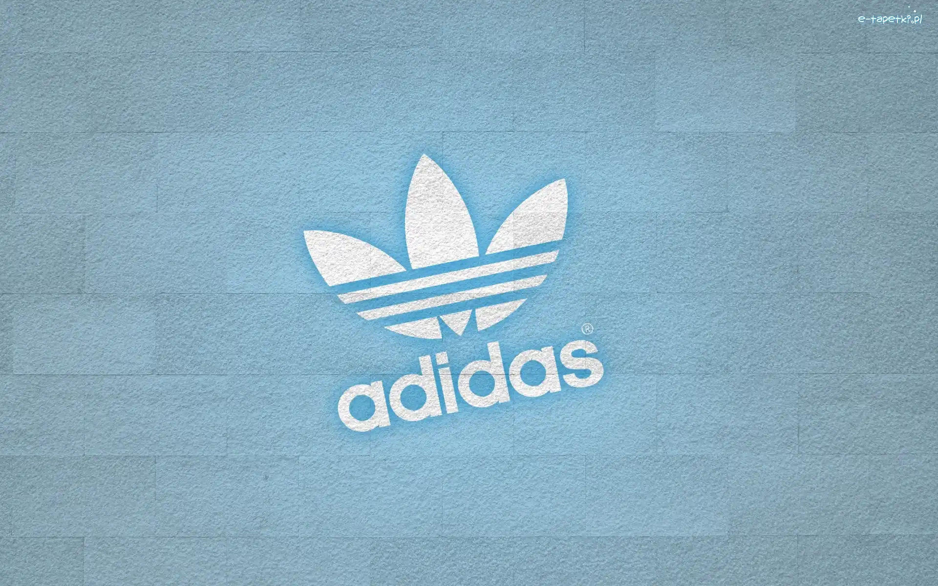 Adidas, Tło, Jasnoniebieskie