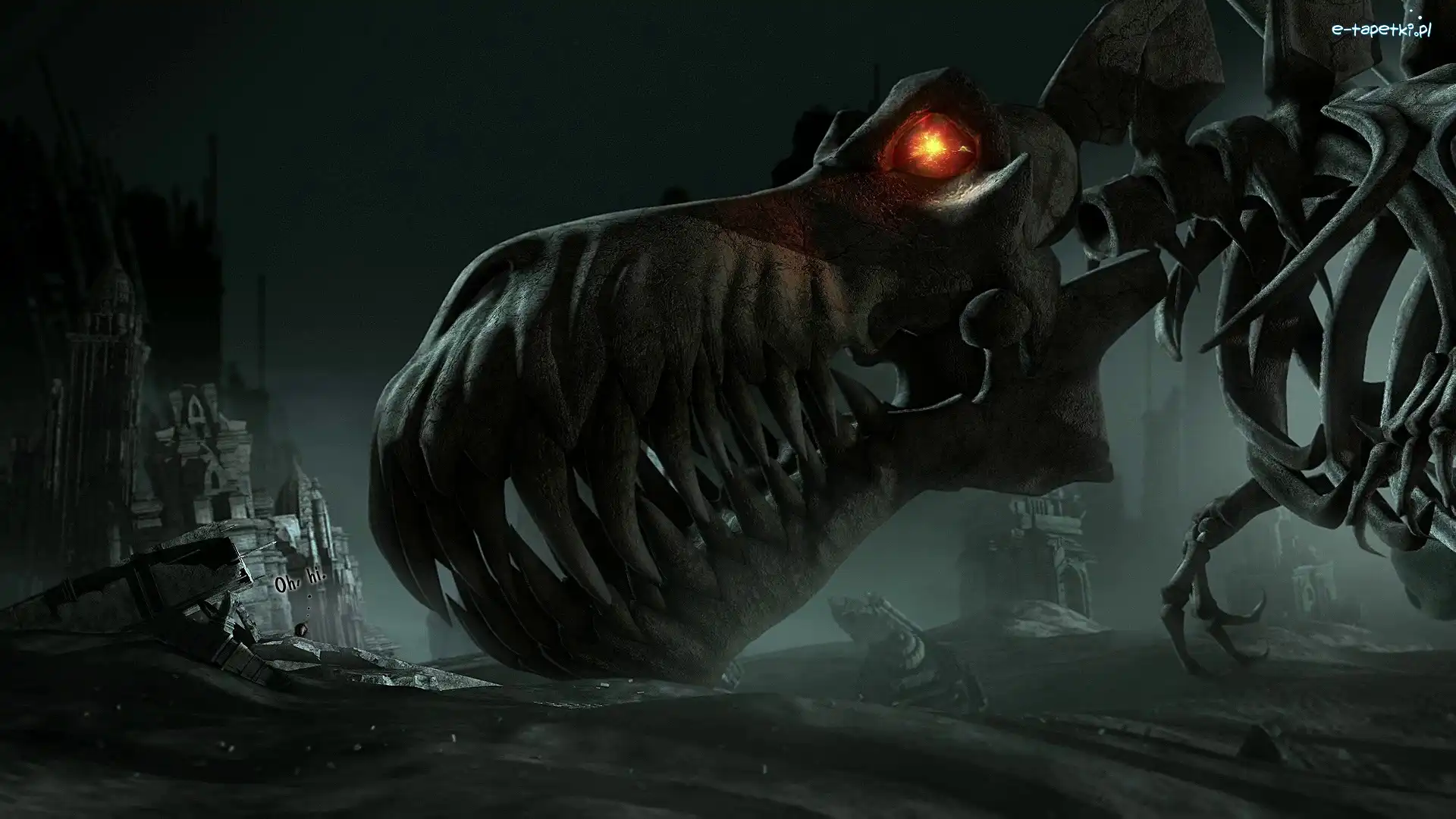 Dziecko, Dinozaura, Szkielet