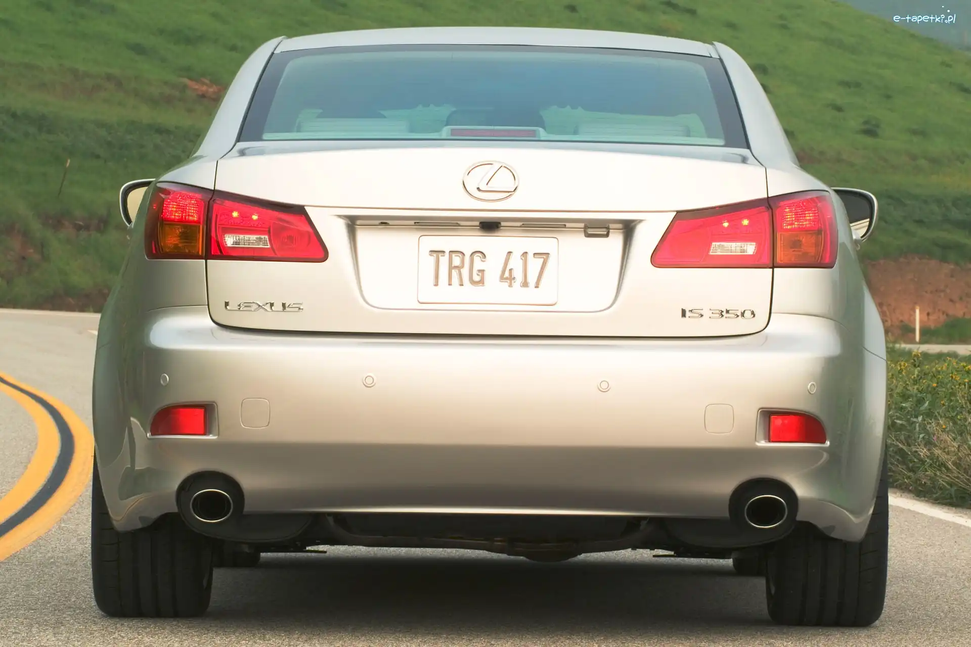 Tył, Lexus IS