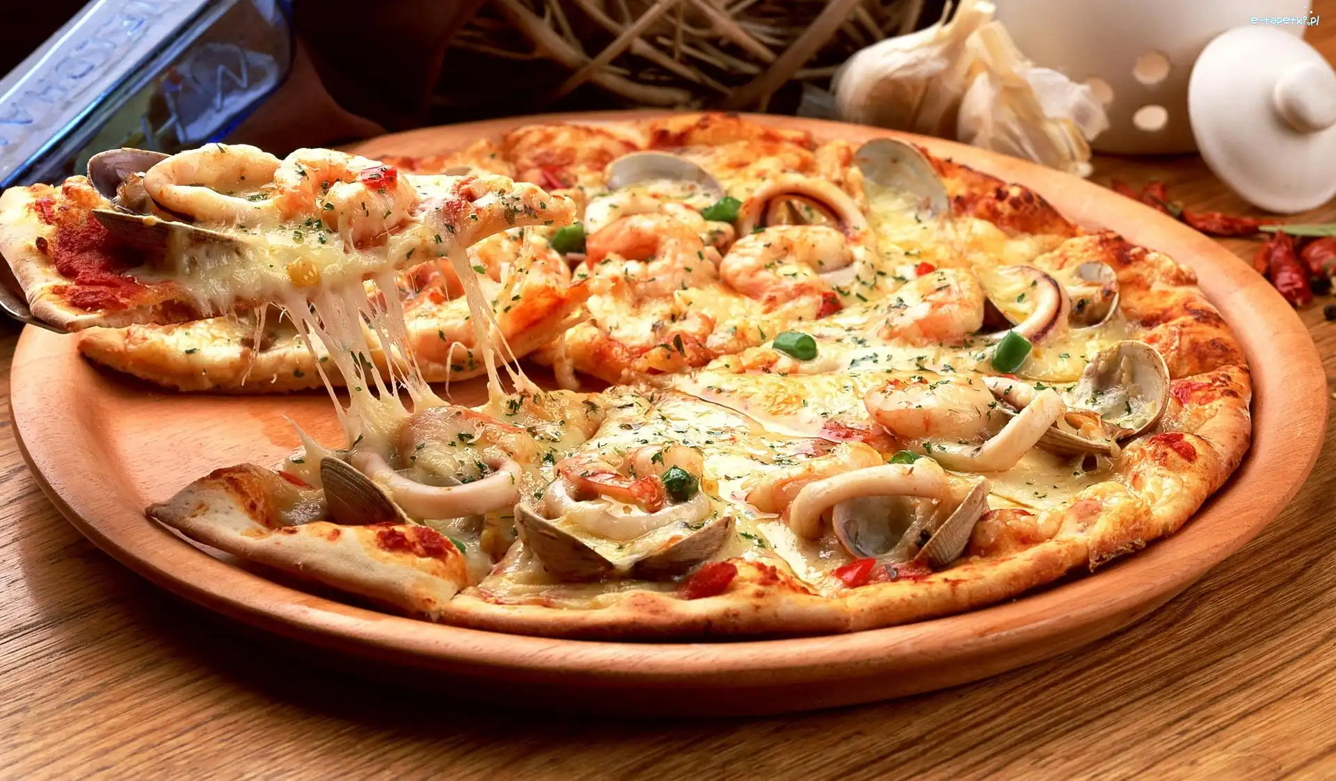 Pizza, Francuska, Jedzenie