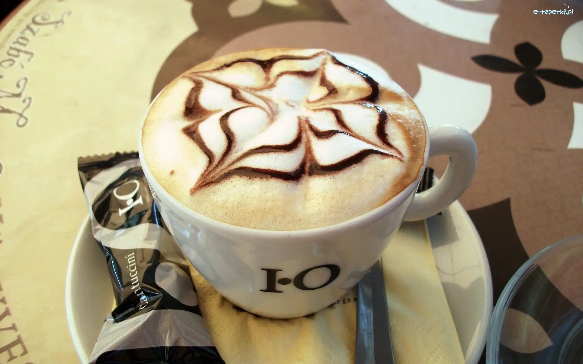 Wzorek, Filiżanka, Cappucino