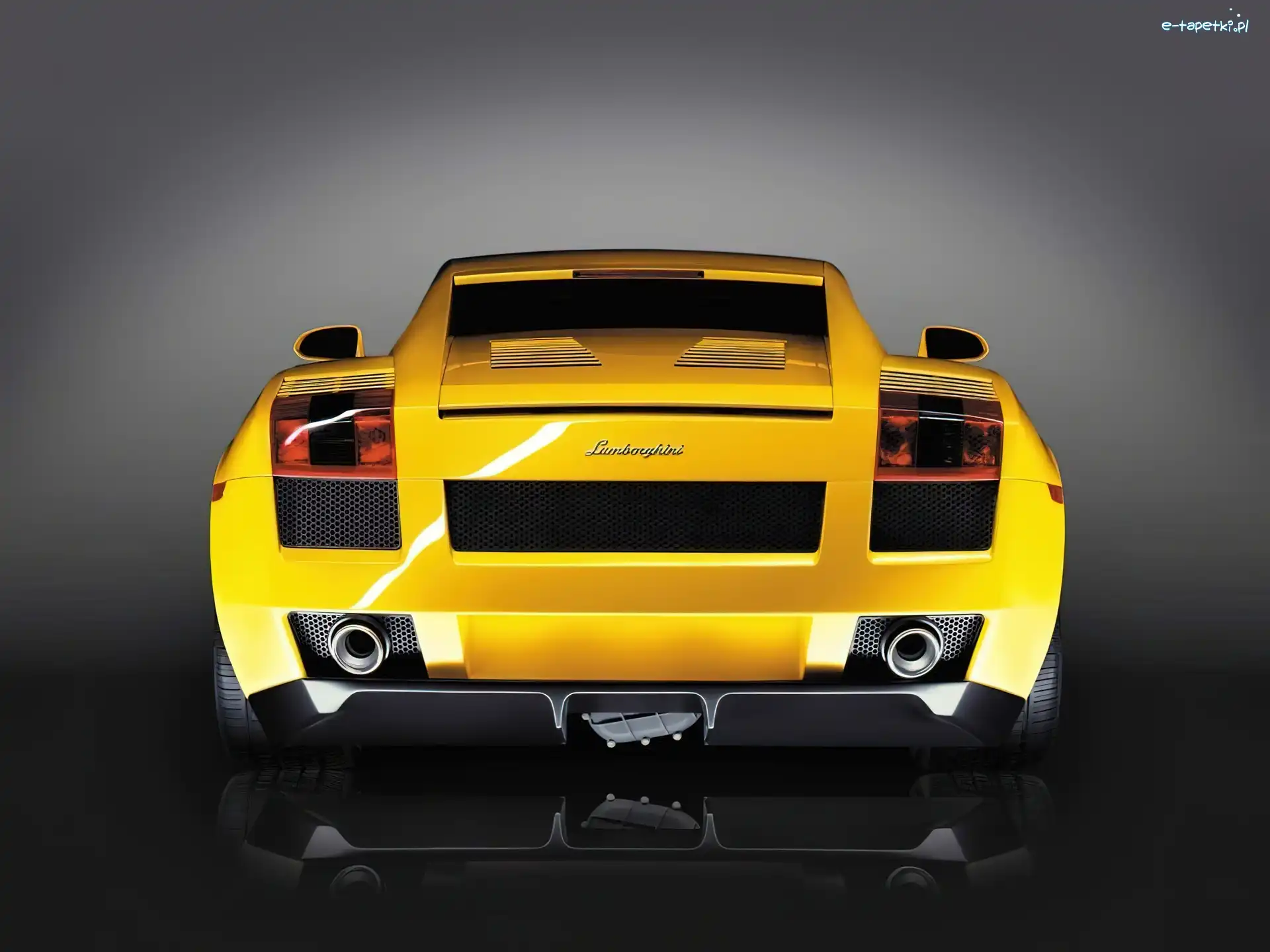 Tył, Lamborghini Gallardo